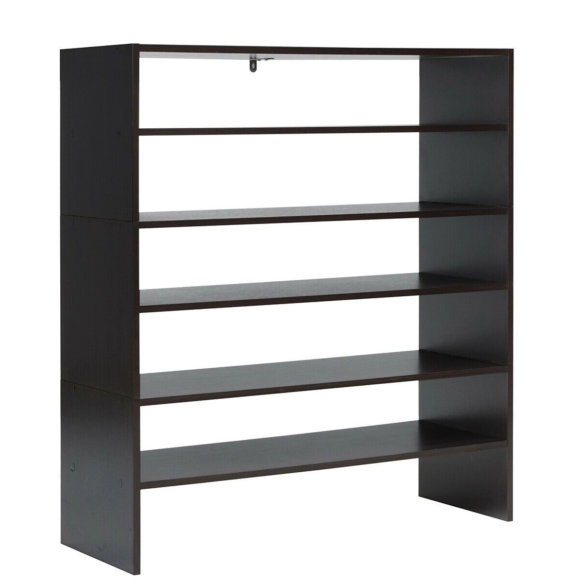 SlickBlue 3-Piece Stackable Shoe Rack with 6-Tier Storage Shelves