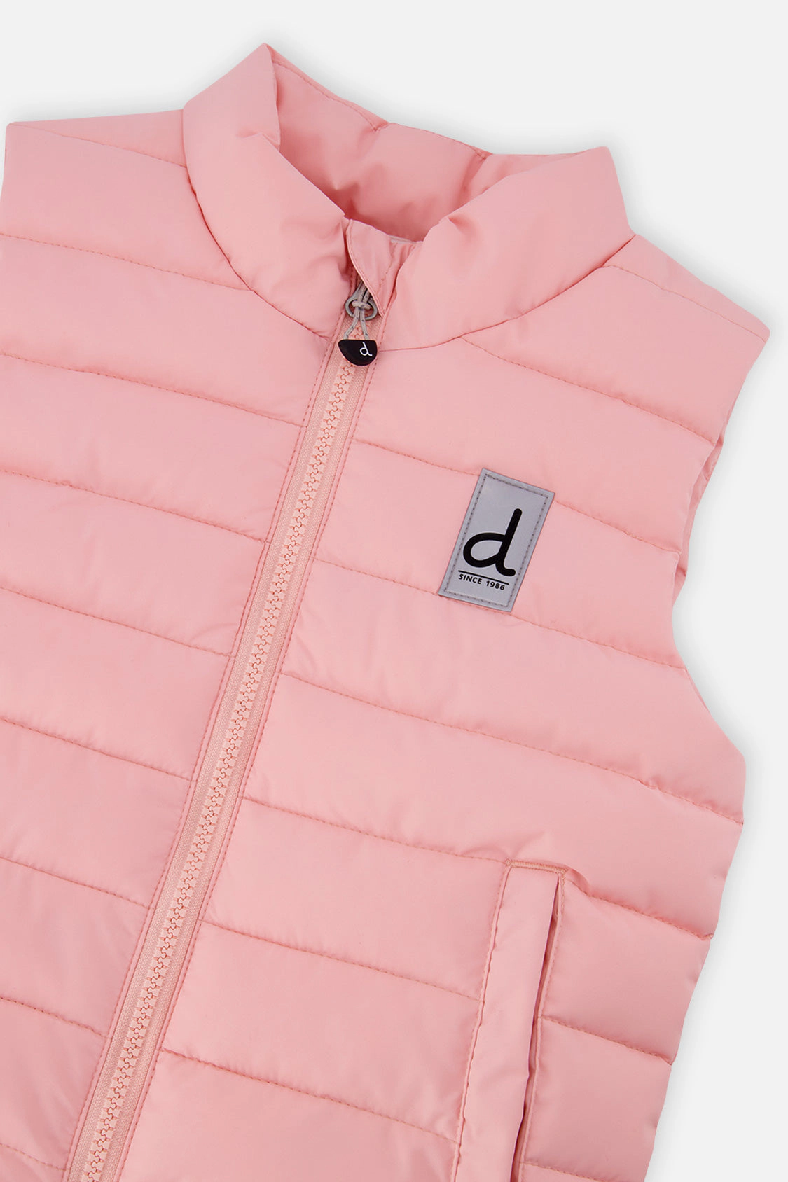 Deux par Girls Sleeveless Quilted Mid-Season Vest