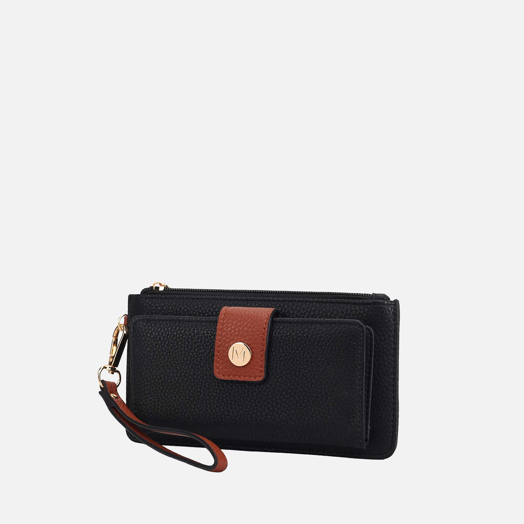MKF Collection by Mia K Olympe Wristlet Wallet - Vegan Leather Women’s Purse