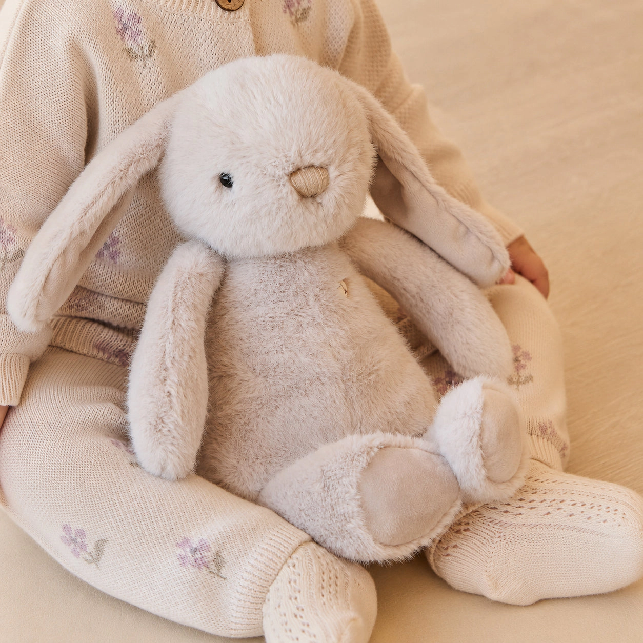 Snuggle Bunnies Penelope the Bunny 12" Plush & 6" Keychain Set