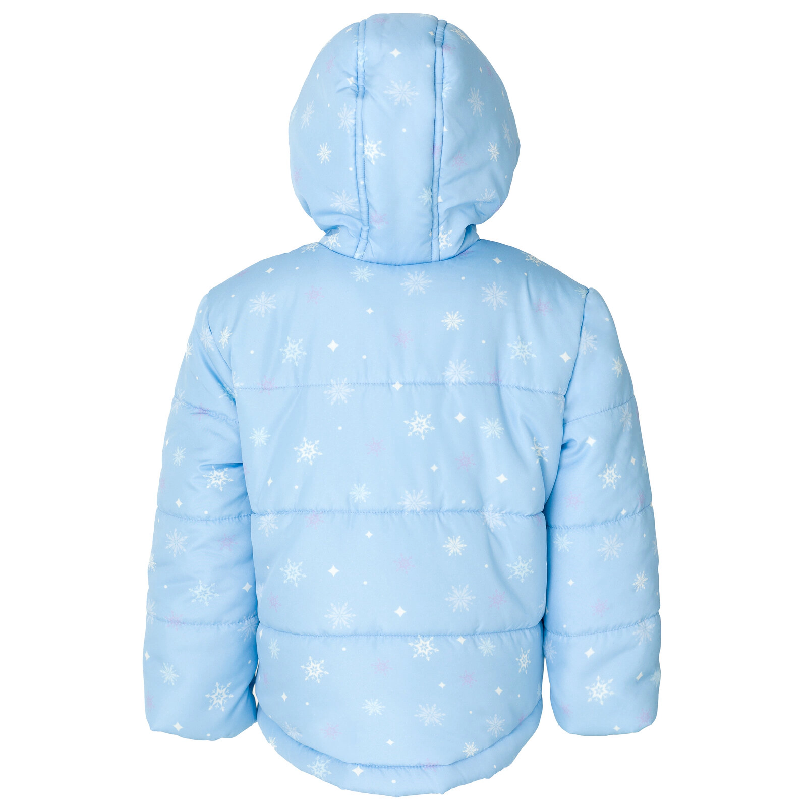 Disney Frozen Girls' Hooded Puffer Jacket