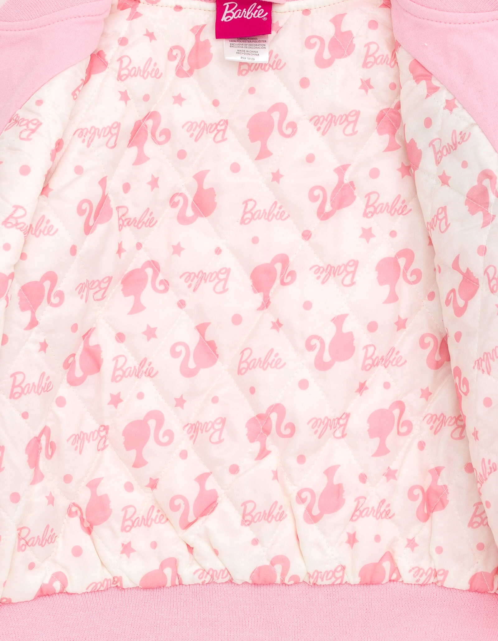 Barbie Girls' Varsity Bomber Jacket