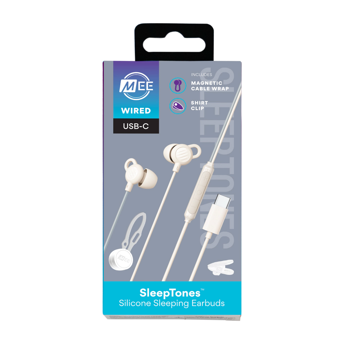 MEE audio SleepTones USB-C Wired Sleeping Earbuds