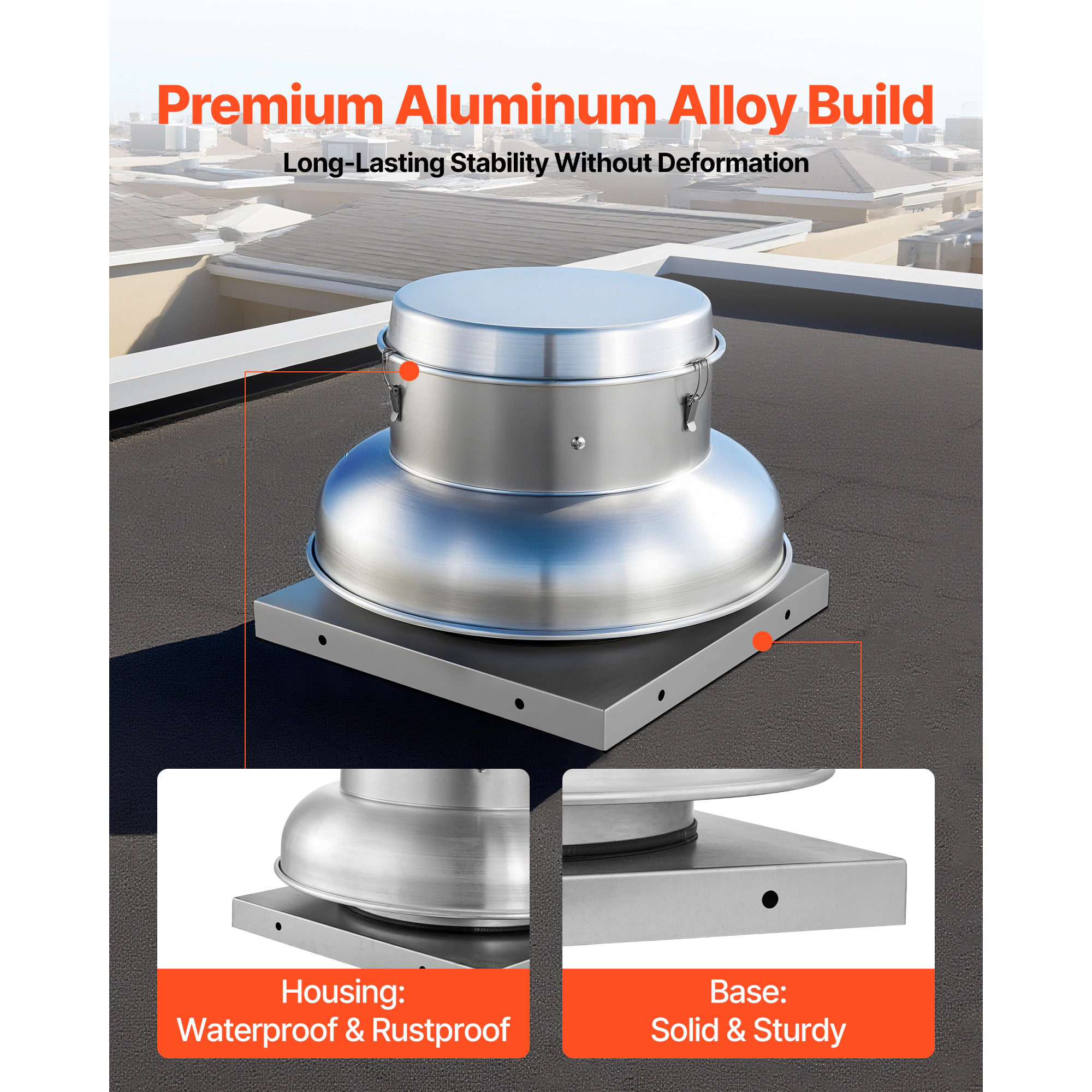 HONGGE Roof Exhaust Fan Speed