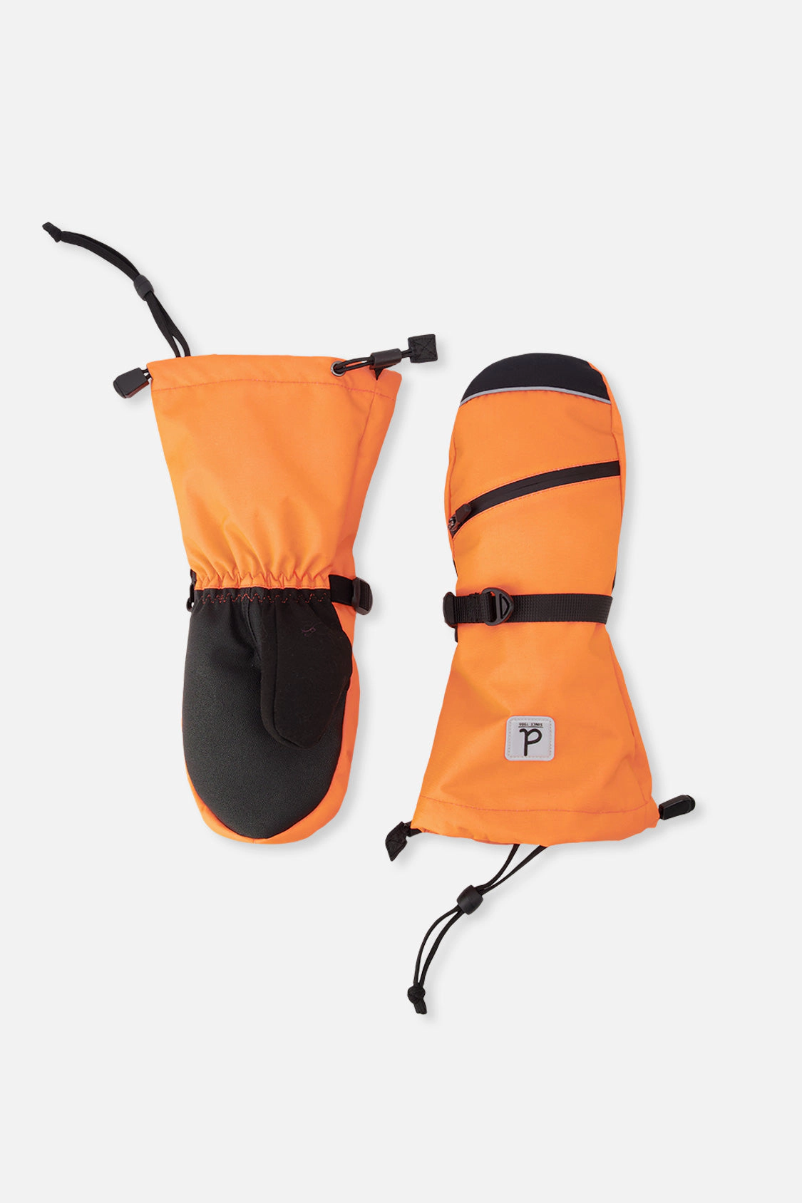 Deux par Boys Teknik Cordura-Reinforced Winter Mittens with Zippered Pocket