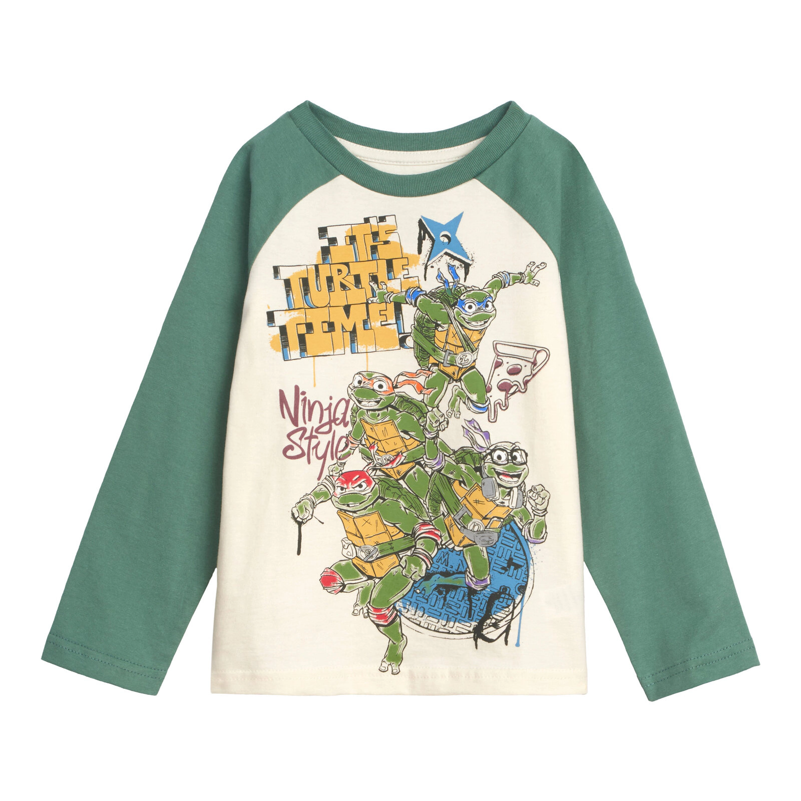 Teenage Mutant Ninja Turtles Boys' 2-Piece Long Sleeve T-Shirt and Pants Set