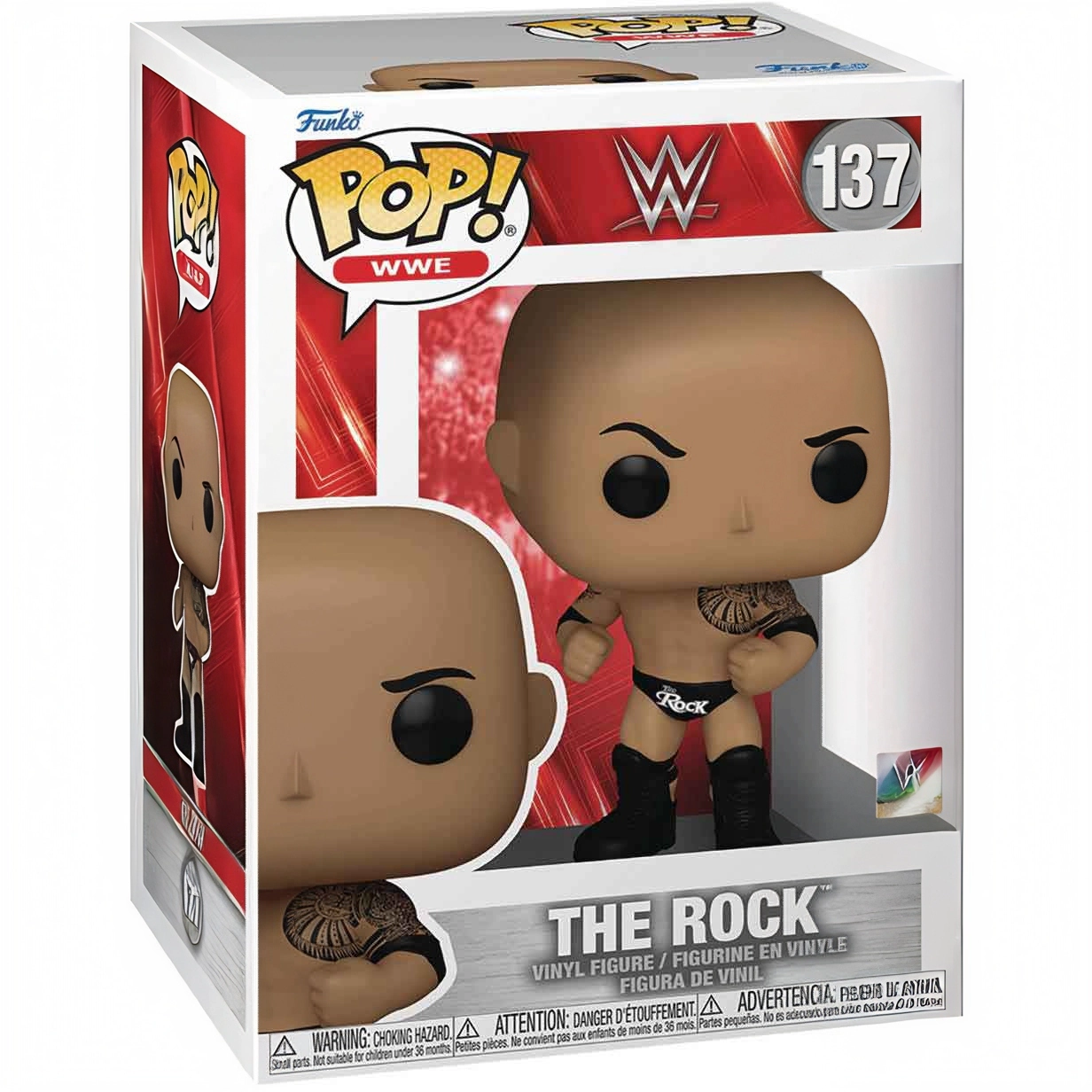Funko Pop! WWE: The Rock (Final) #137