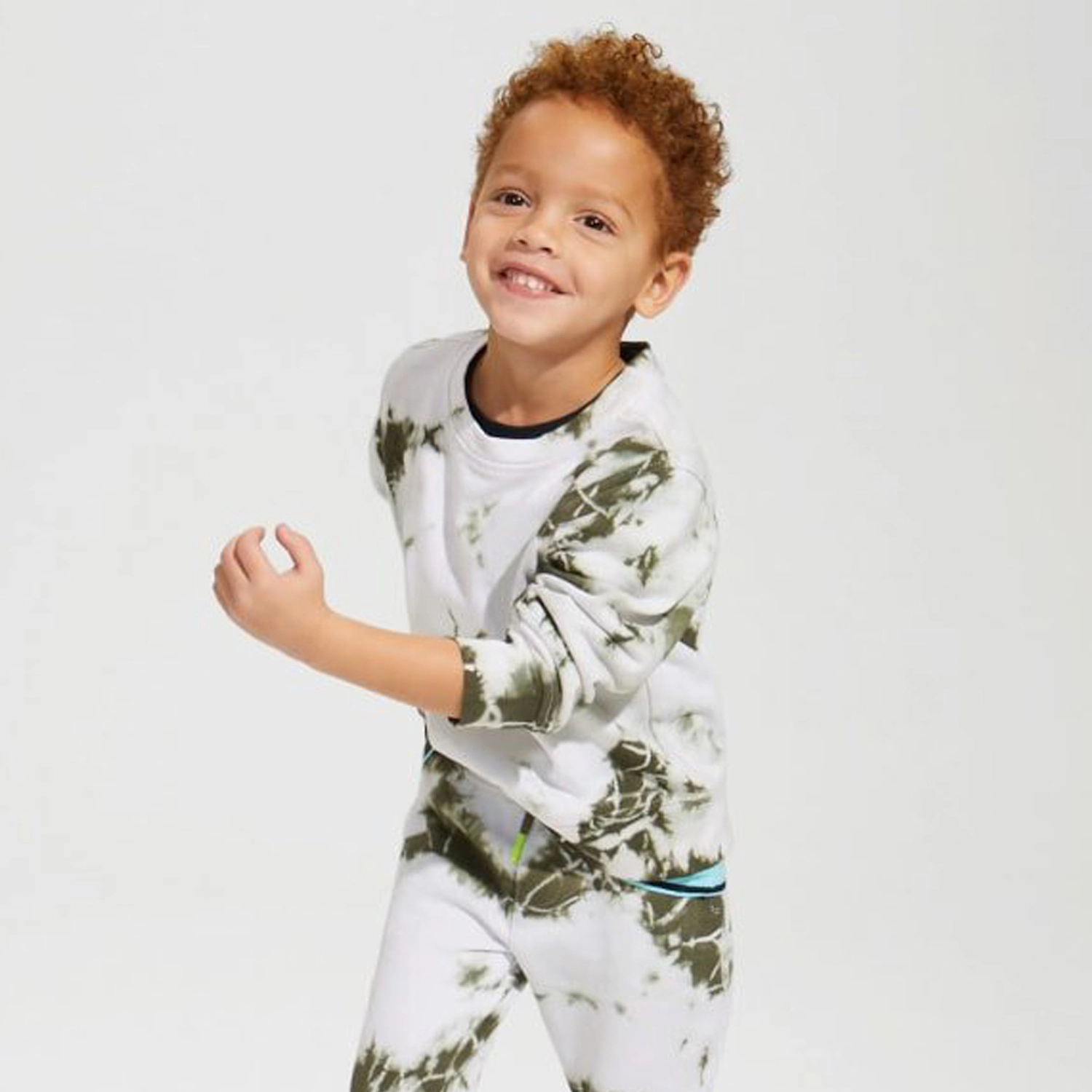 Rockets of Awesome Easy Breezy Tie Dye Crew for Boys