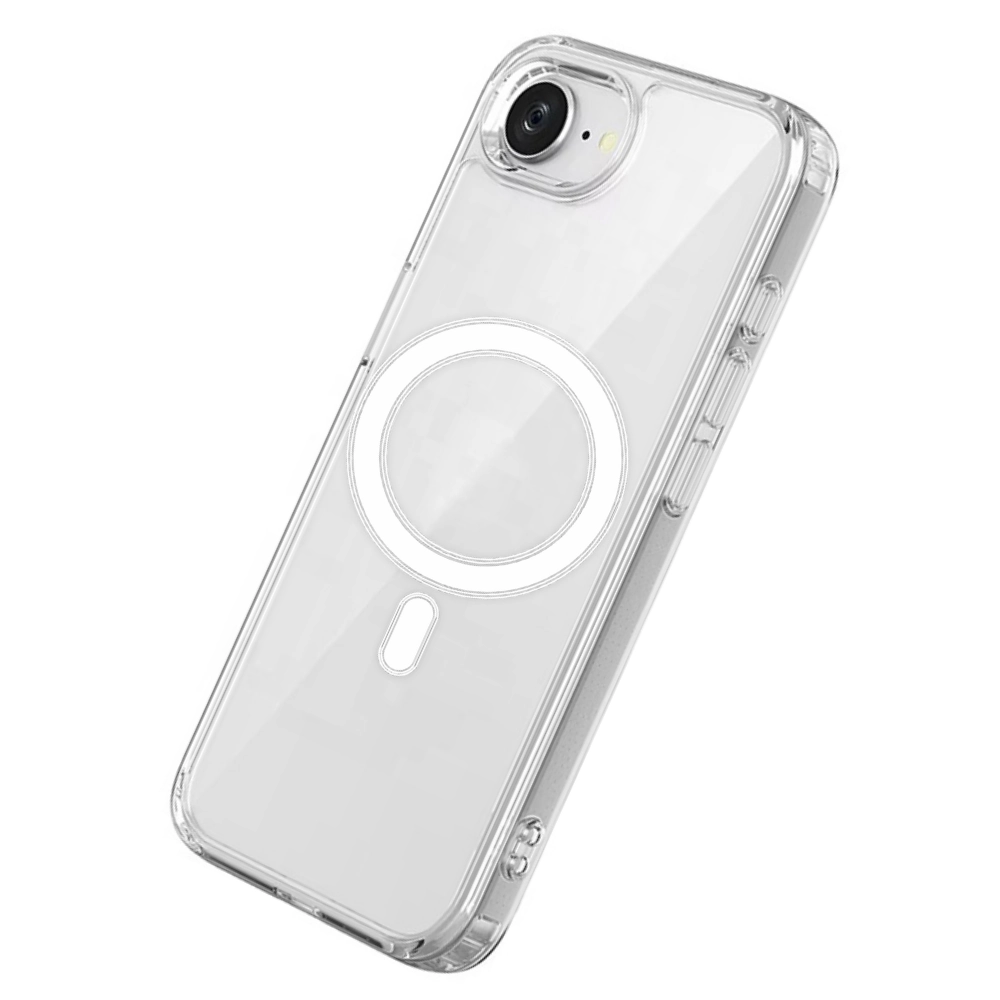 Qixxronics Magnetic Phone Cover for iPhone 16e / 17e, Shockproof Magnetic Case Compatible with iPhone 16e / 17e