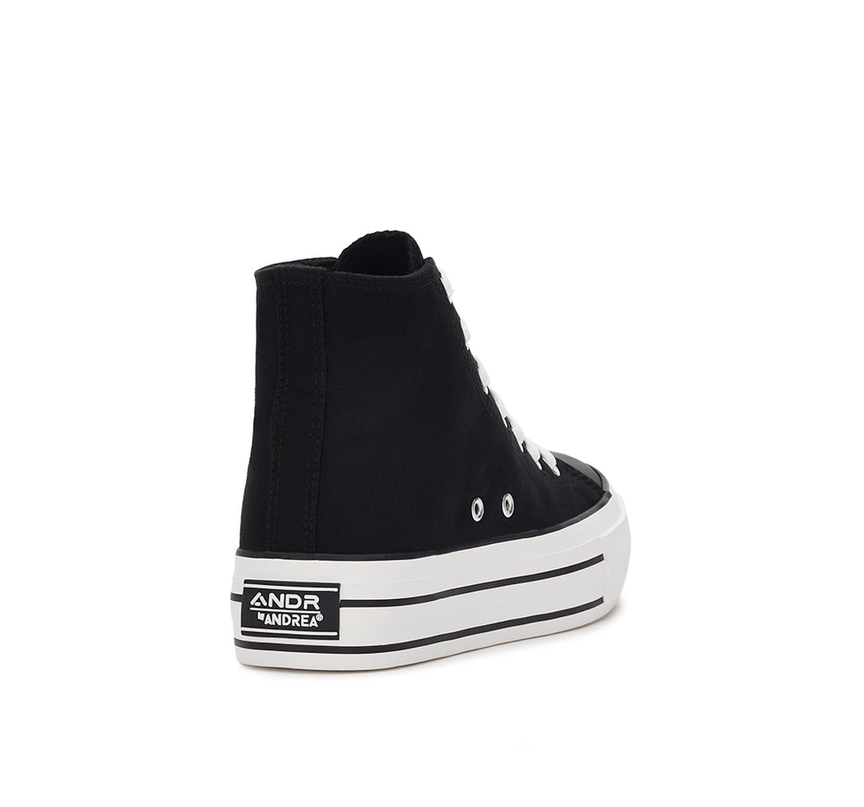 Andrea Canvas Sneaker Boots With Platform