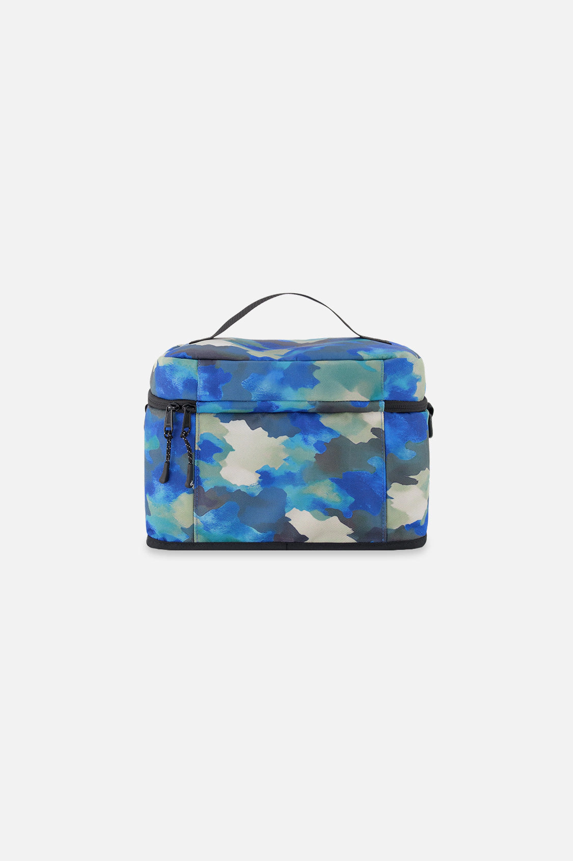 Deux par Deux Boys Insulated Camouflage Print Lunch Box with Removable Shoulder Strap