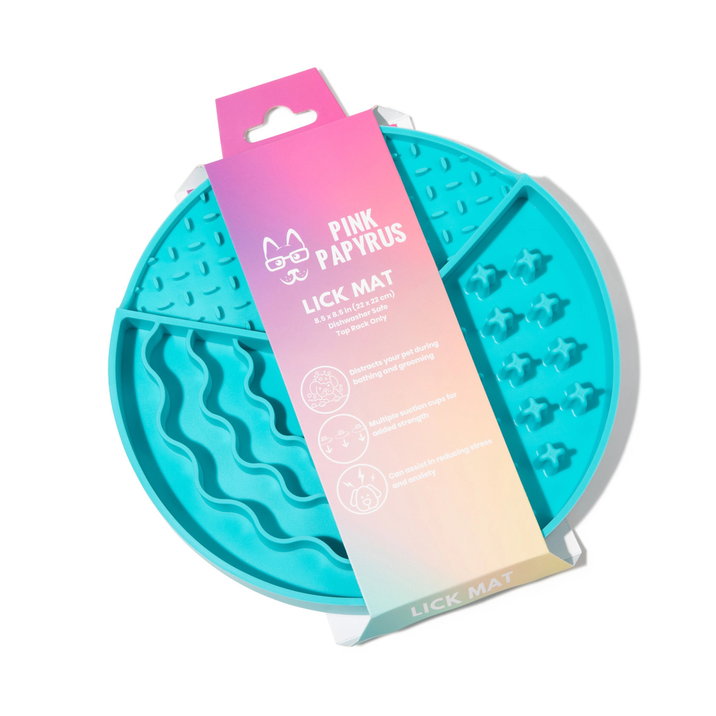 Pink Papyrus Lick Mat