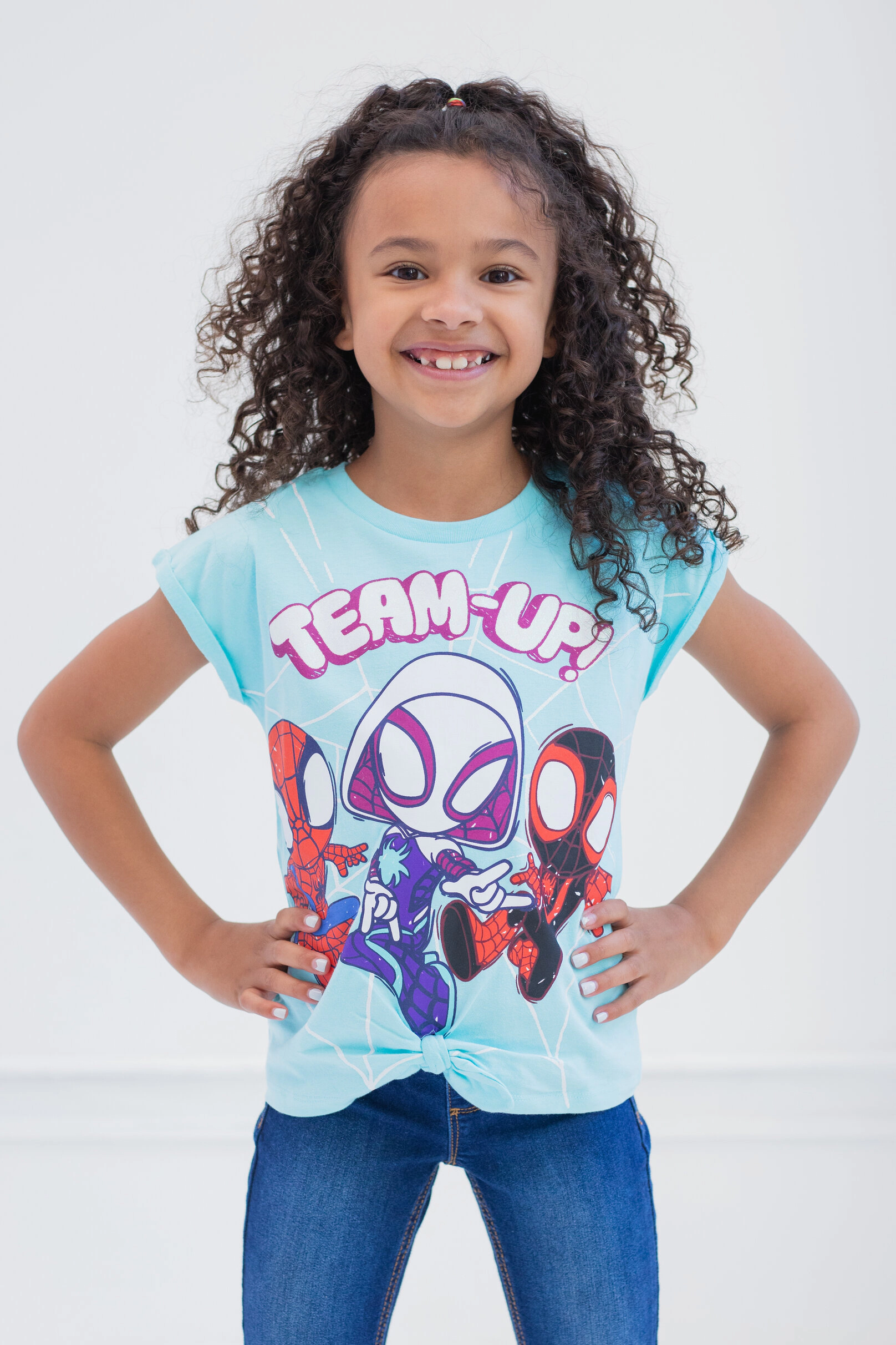 Marvel Spidey and His Amazing Friends Girls' 3-Pack T-Shirts