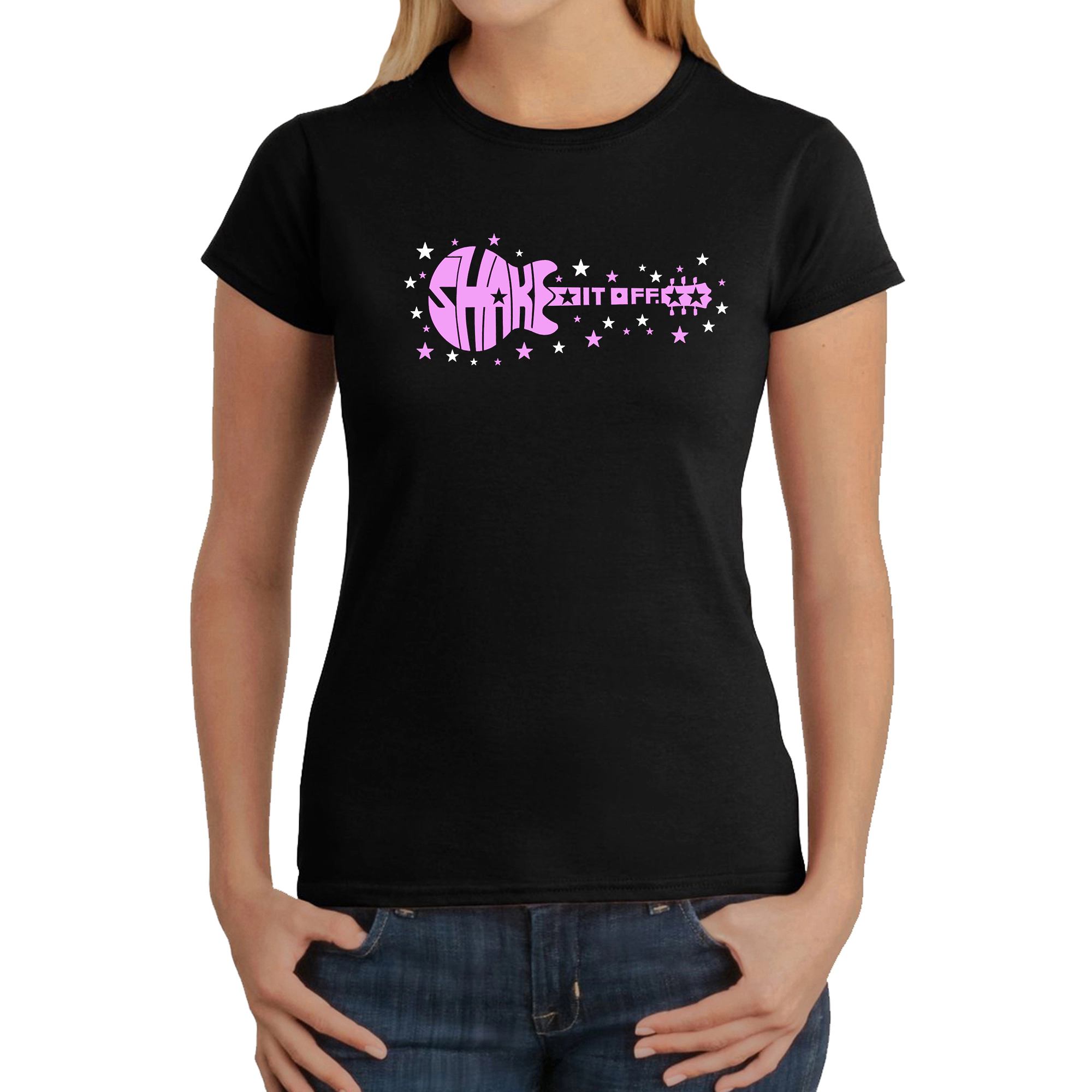 LA Pop Art Women's Word T-Shirt - Shake it Off