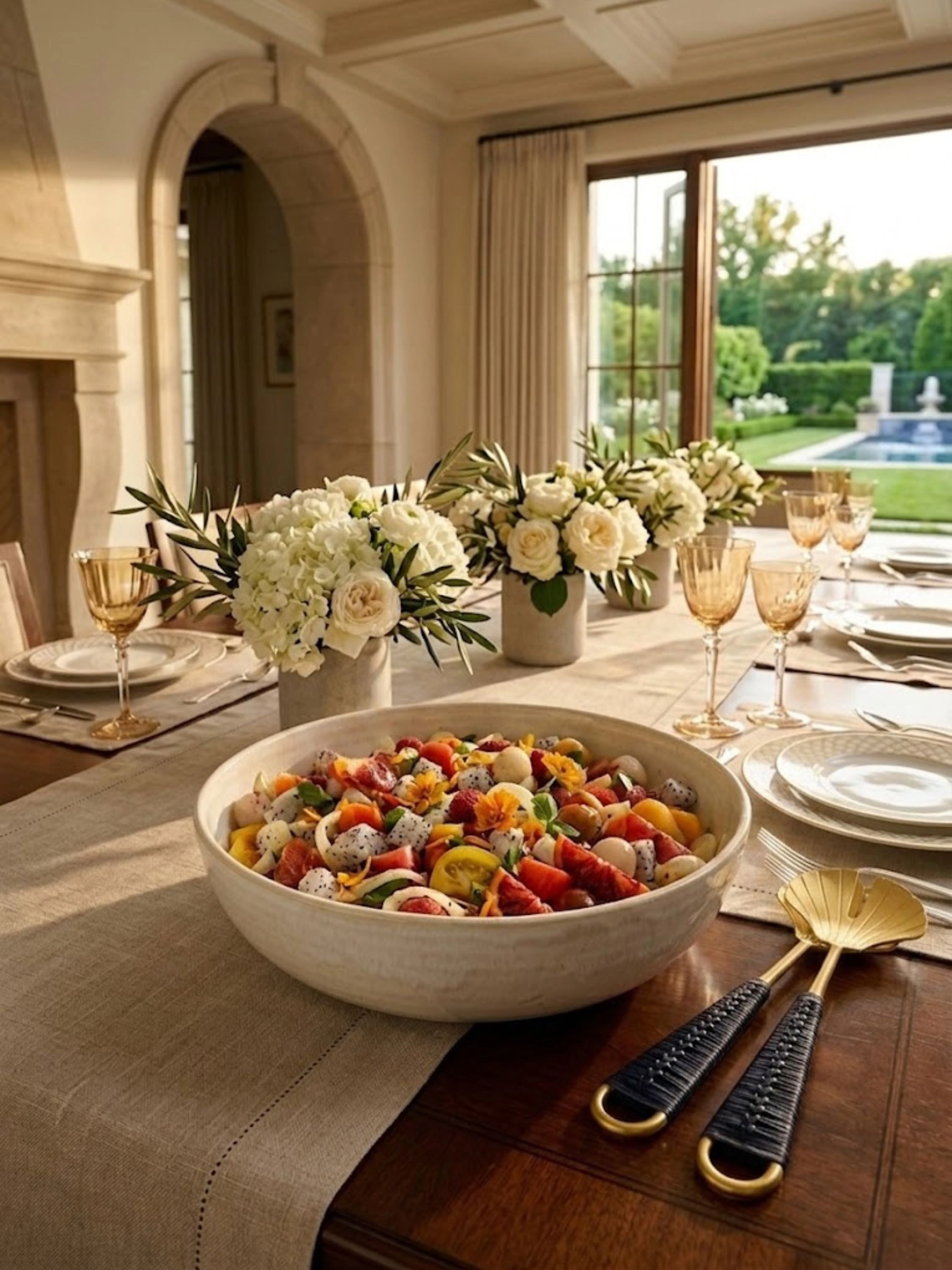 GAURI KOHLI Vitali Salad Servers