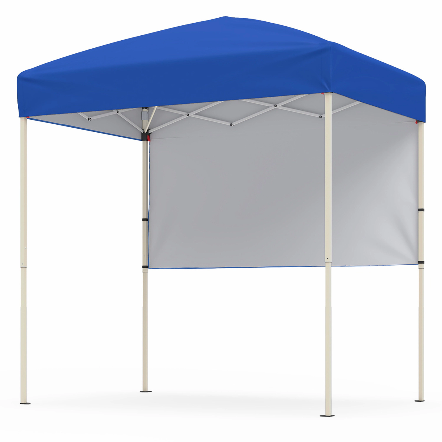 LJG 6 x 4 FT Pop-up Canopy Tent with 1 Half Sidewall Easy Setup Folding Outdoor Sun Shelter