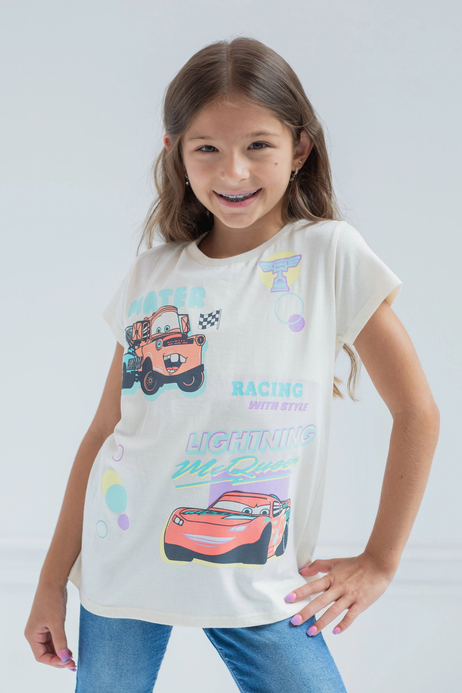 Disney Girls' 2-Pack Short Sleeve T-Shirts