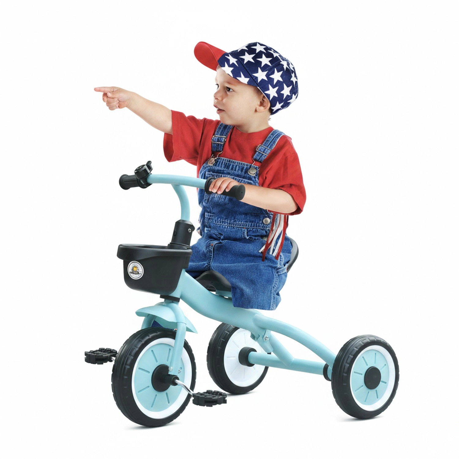 HONGGE Qaba Tricycle for Kids Age 2-5, Toddler Bike for Children