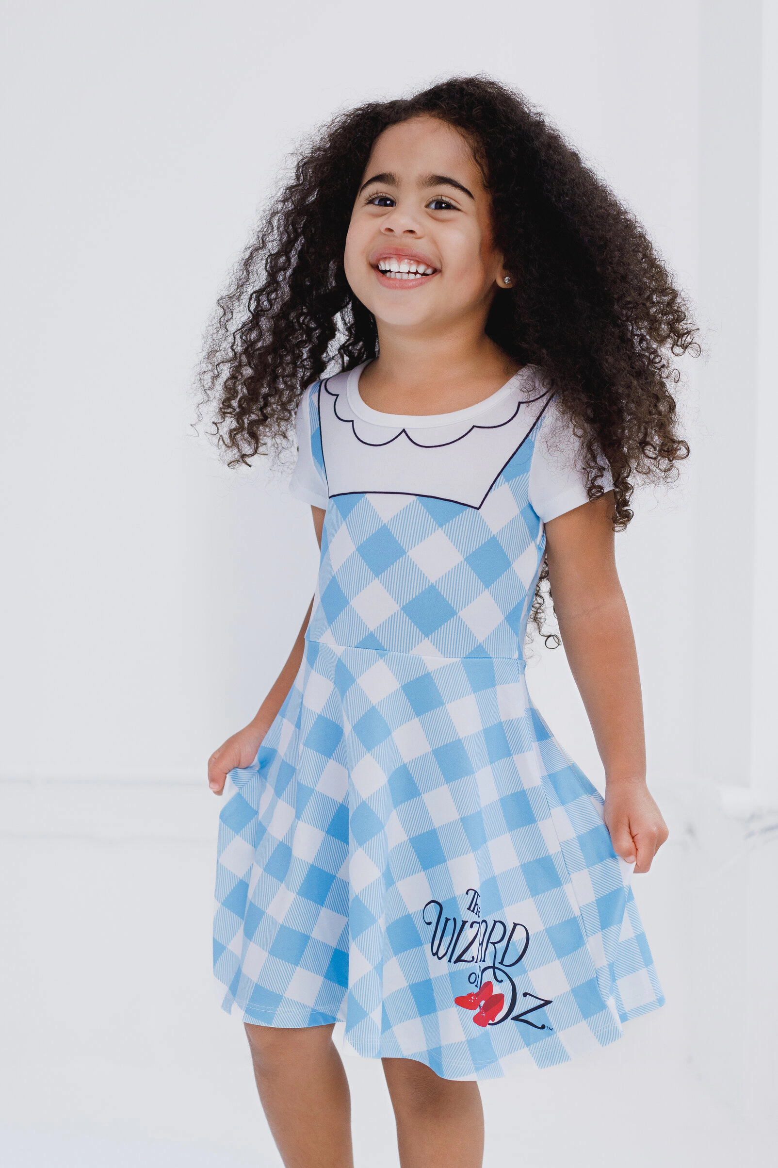 Wizard of Oz Dorothy Girls' Cosplay Skater Dress