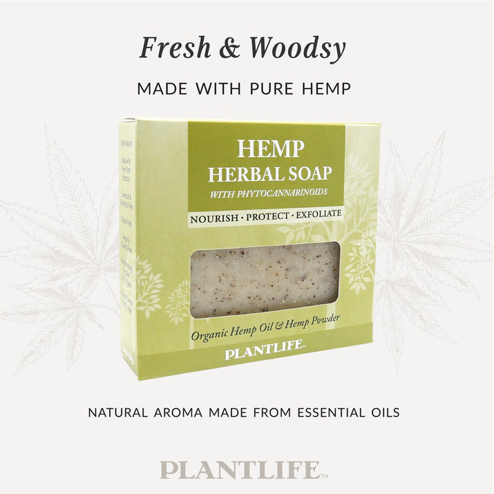 Plantlife Hemp Aromatherapy Herbal Soap