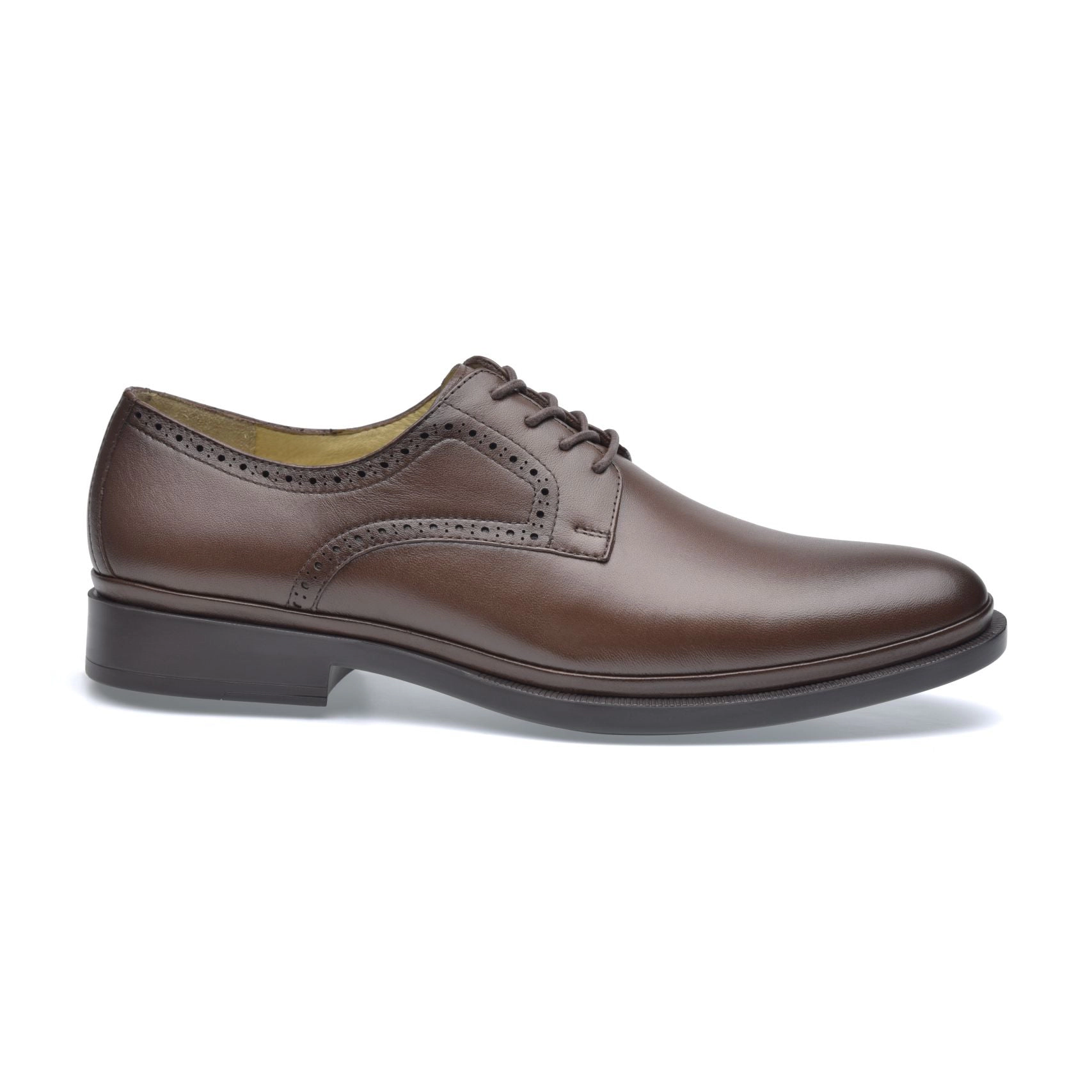Pazstor Men's Lambskin Leather Oxford Classic
