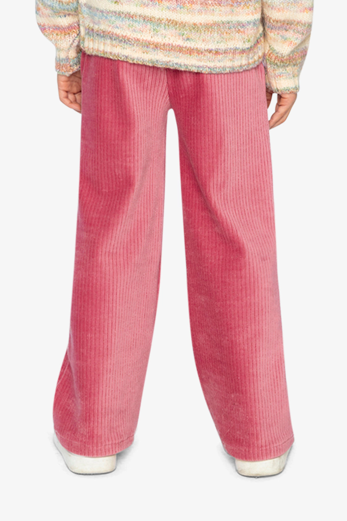 Deux par Deux Girls Velour Flare Pants