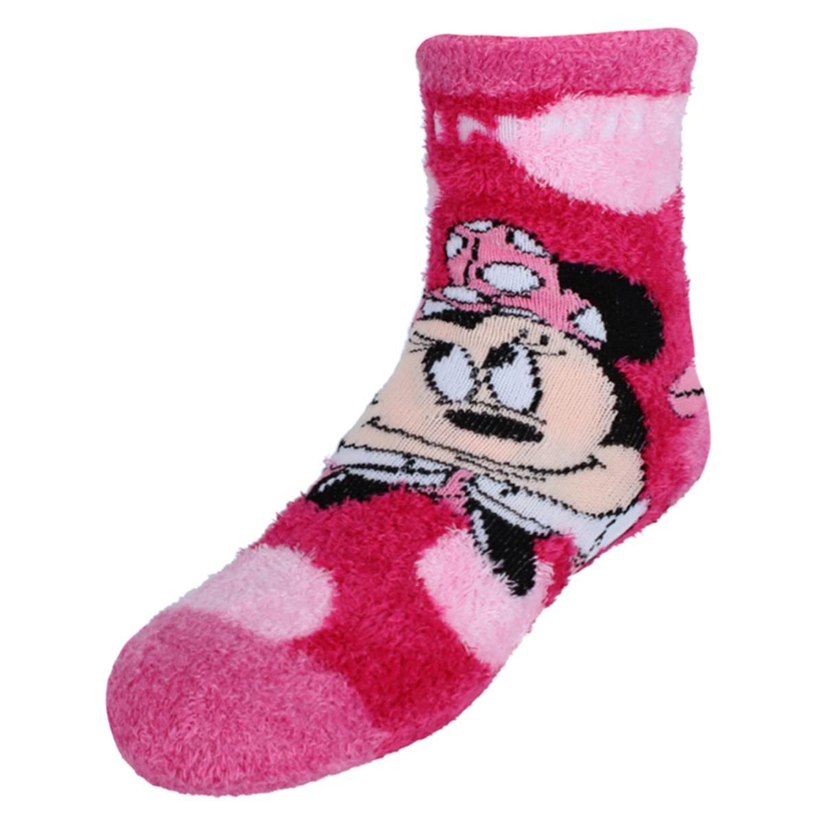 Textiel Trade Girl's Minnie Mouse Fun Day Fluffy Socks (2 Pairs)
