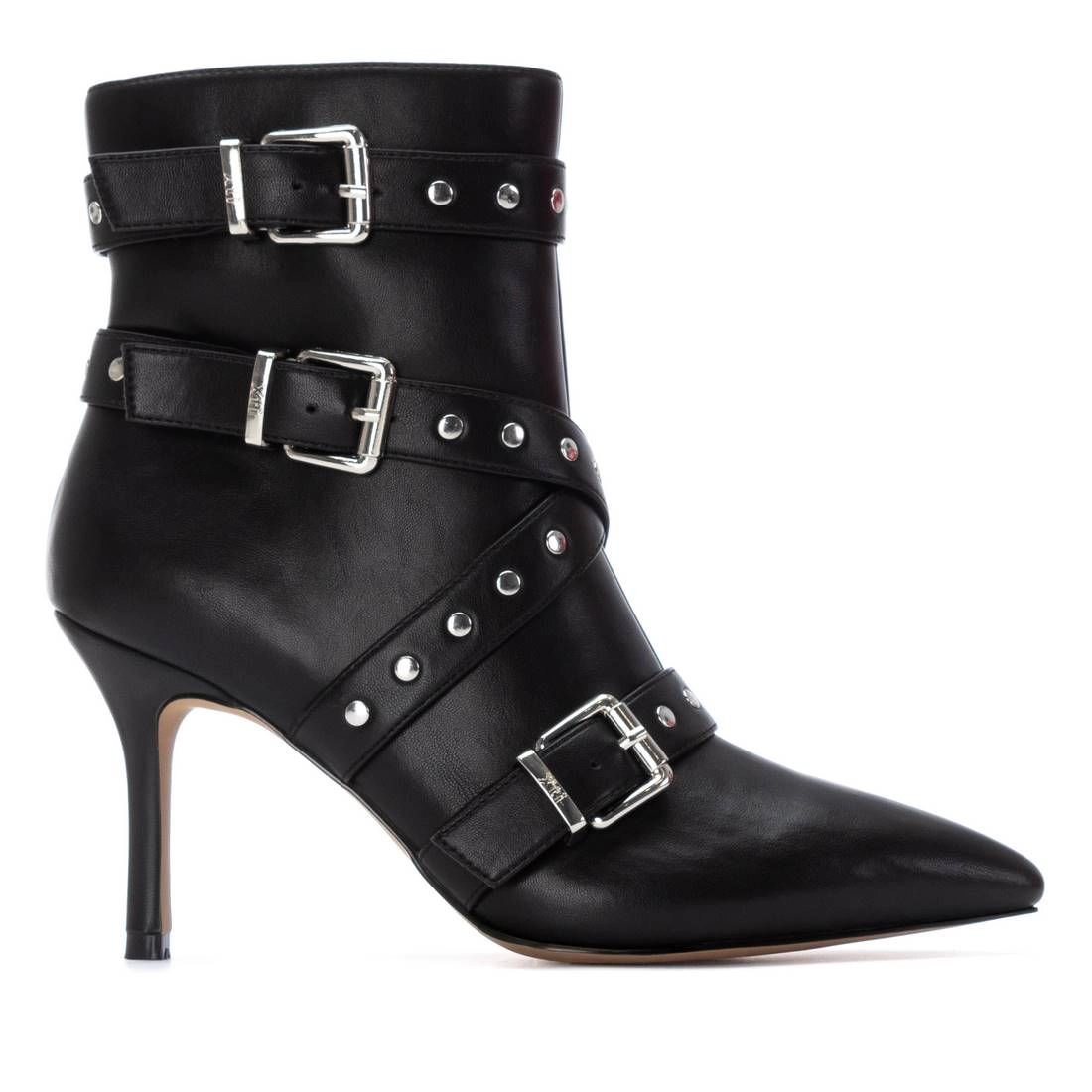 XTI Women's Pointed Toe Stiletto Booties