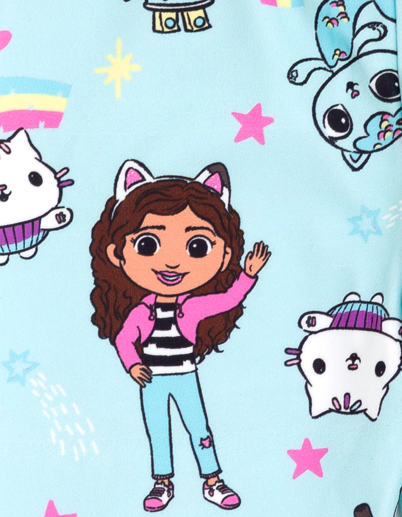 Dreamworks Gabby's Dollhouse Girls' 2-Piece T-Shirt and Leggings Set