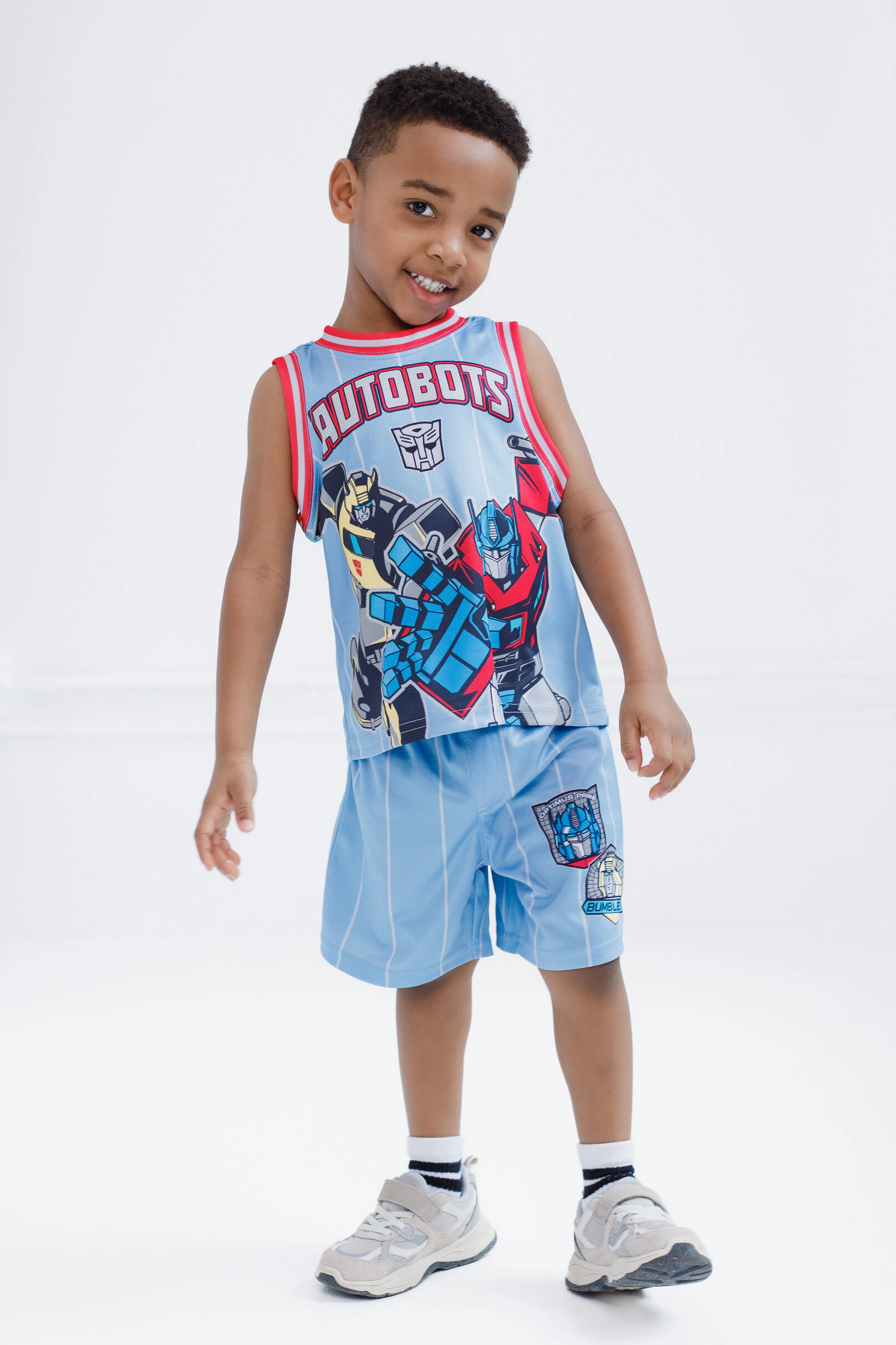Transformers Boys' Basketball Tank Top and Shorts Set