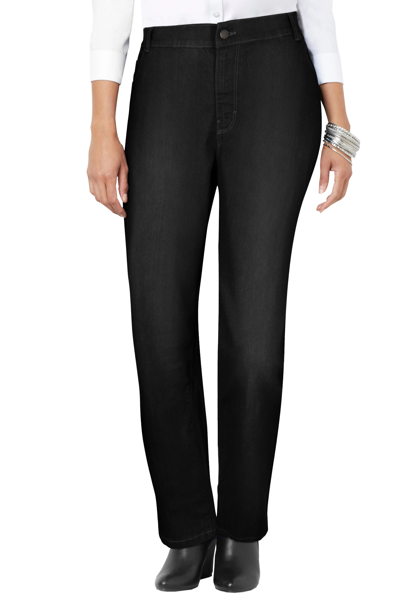 Catherines Women's Plus Right Fit Moderately Curvy Jean