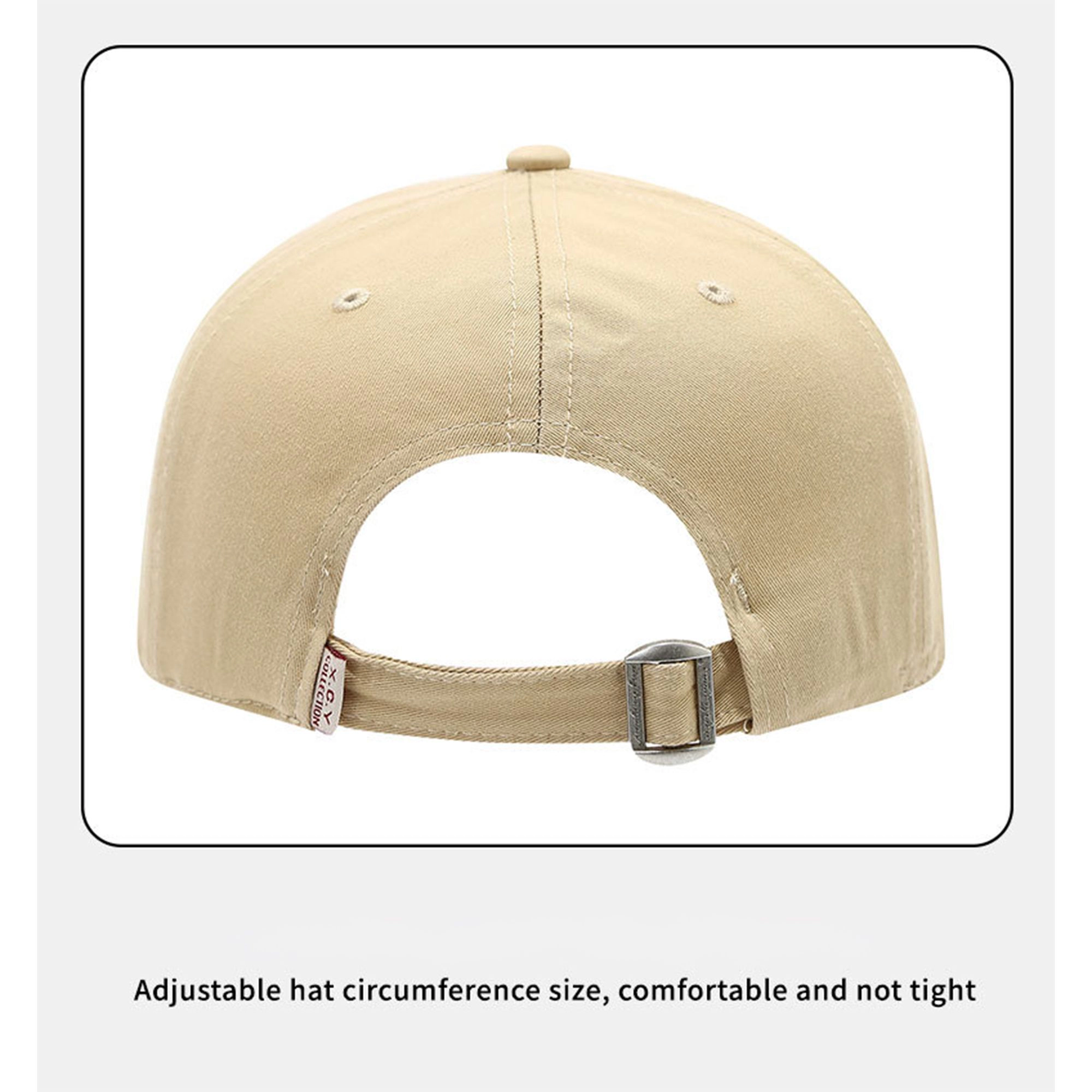 Anna-Kaci Women's Cotton Baseball Cap Adjustable Strap Lightweight Embroidered Casual Everyday Hat