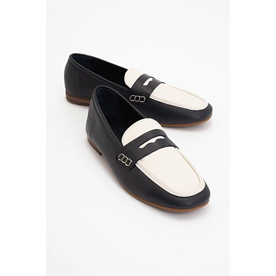Forever & Always Womens Skye Leather Loafers