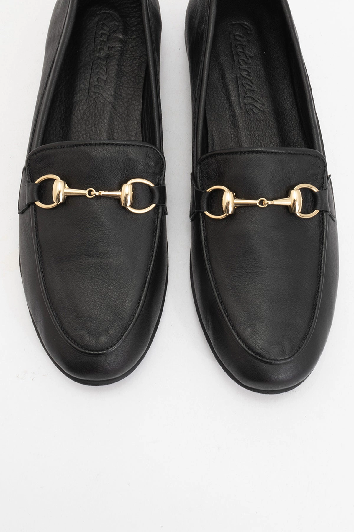 Forever & Always Womens Rory Leather Bit Loafer