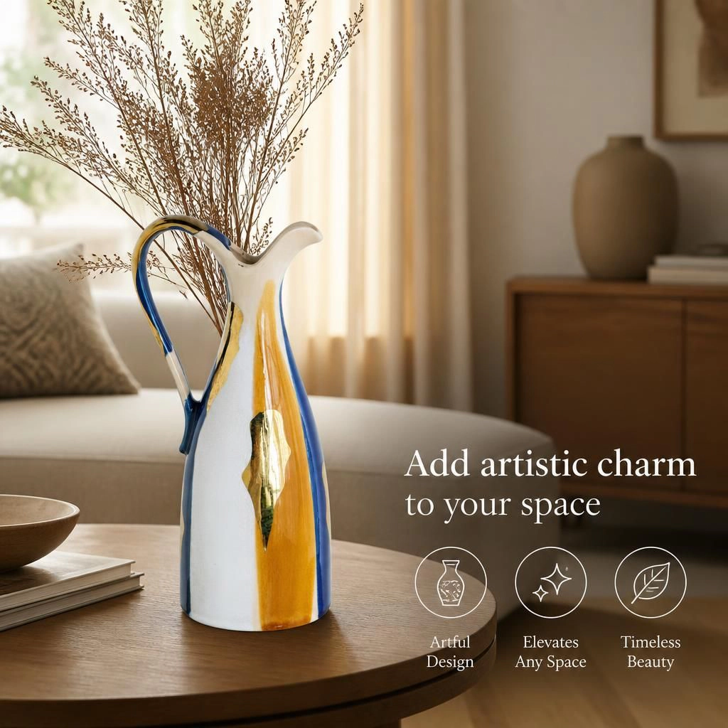 Toemoa Ceramic Decorative Vase
