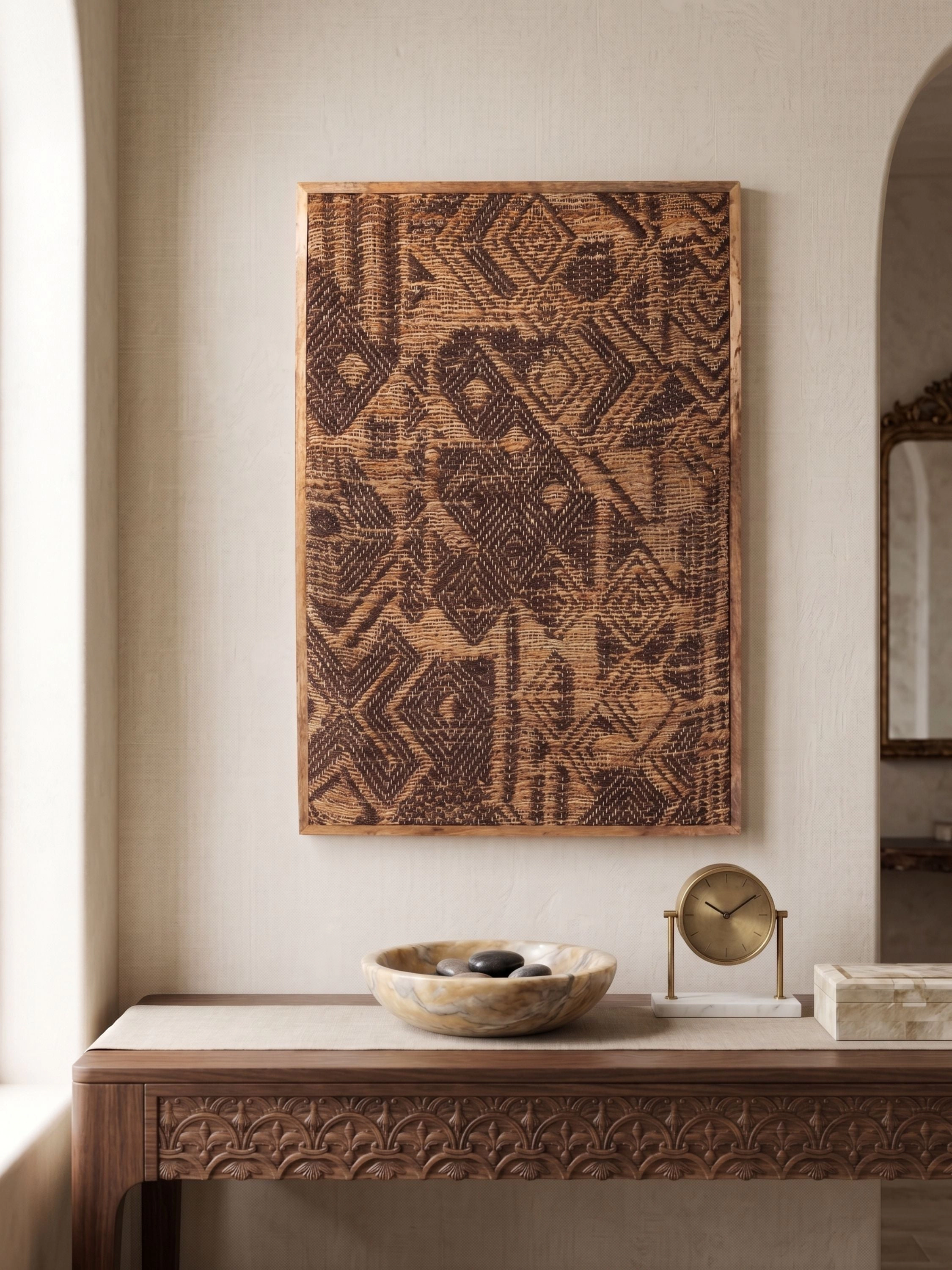 GAURI KOHLI Madagascar Zana Tufted Wall Art
