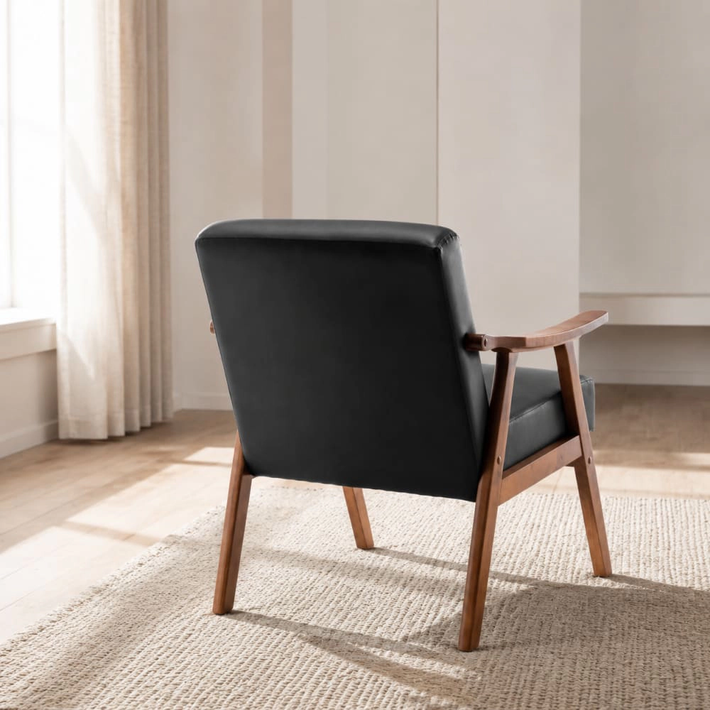 GOODSILO Upholstered Velvet Accent Chair Stylish Durable Seating