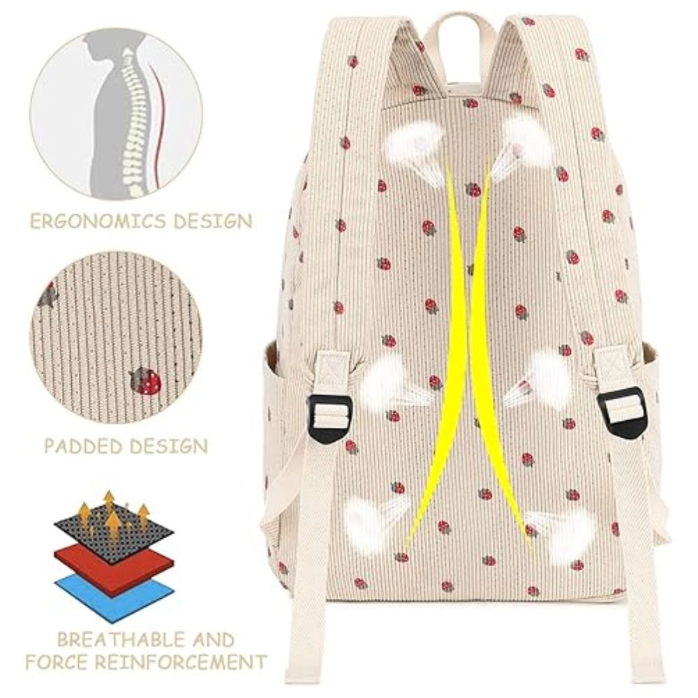 Vantrek Kids Corduroy Laptop School Bag