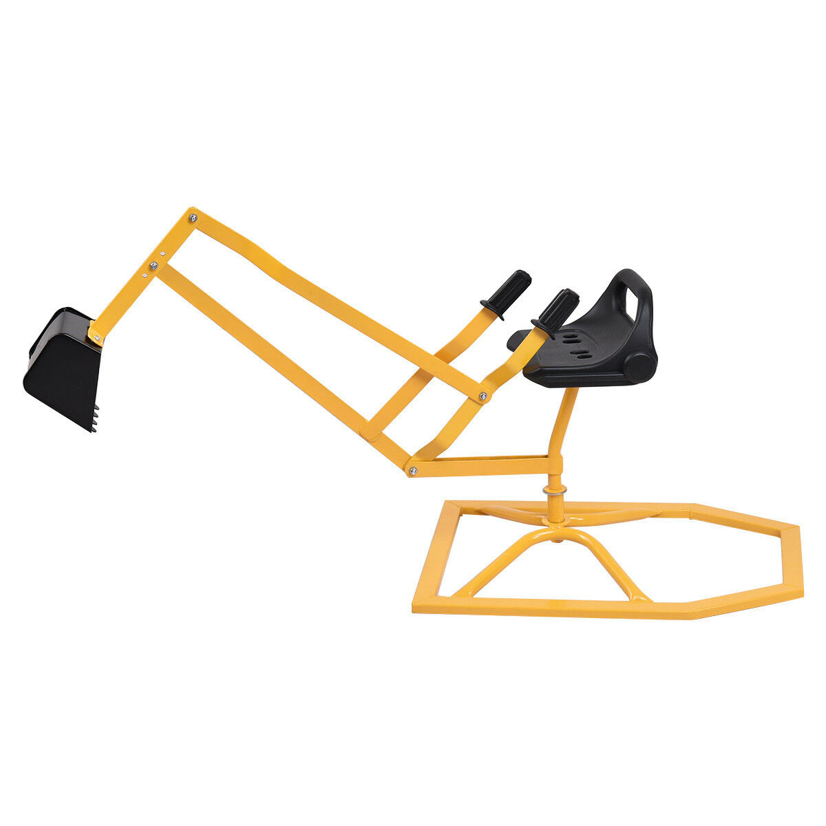 Costway Heavy Duty Kid Ride-on Sand Digger Digging Scooper  Excavator for Sand Toy