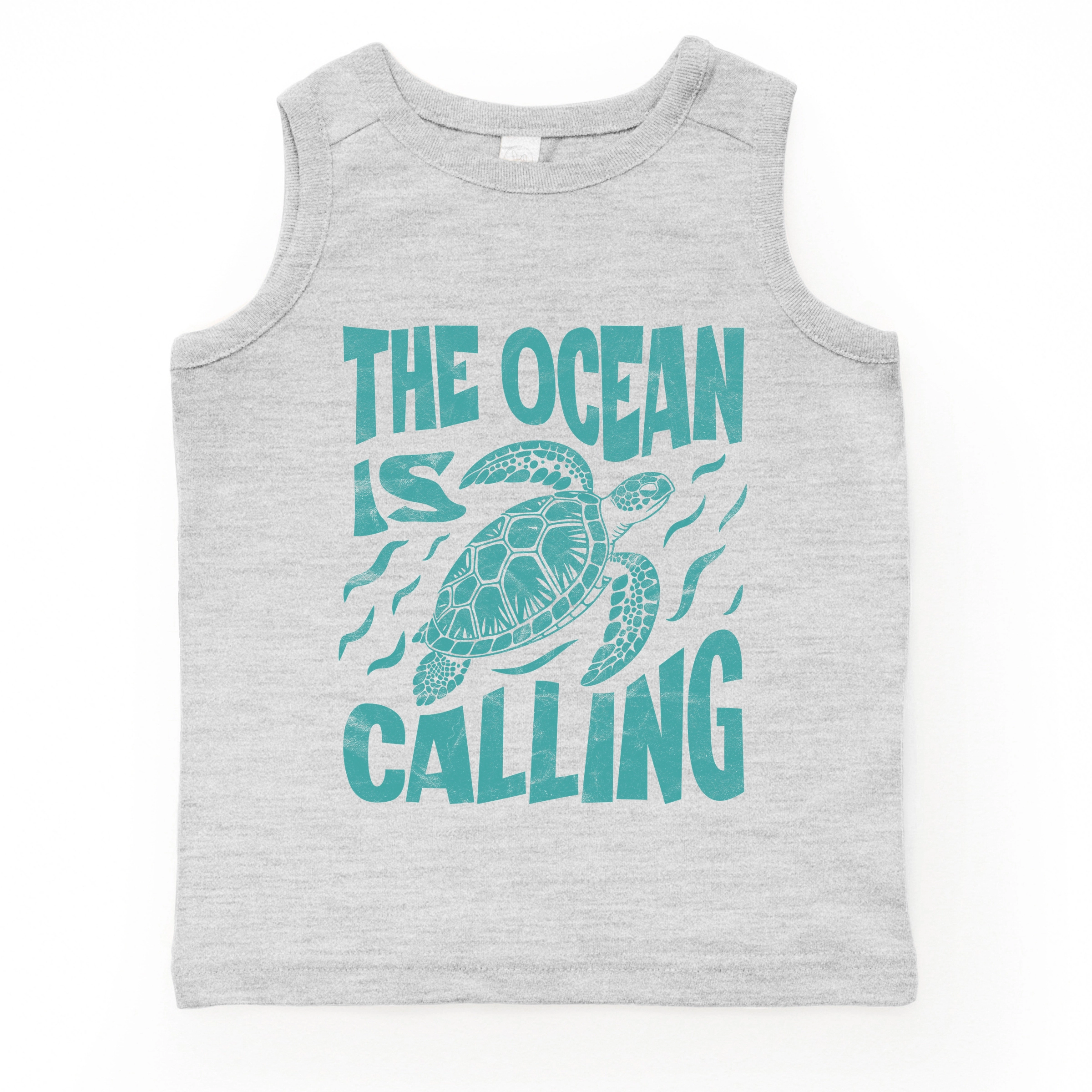 The Juniper Shop - Ocean Is Calling Turtle Youth Tank Top