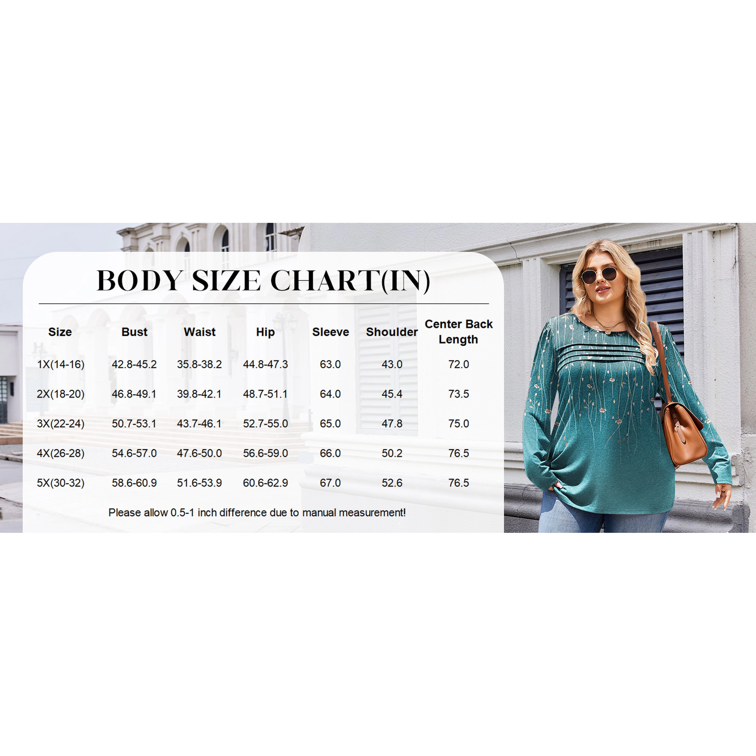 Zeagoo Women Pleated Crew Neck Tunic Top