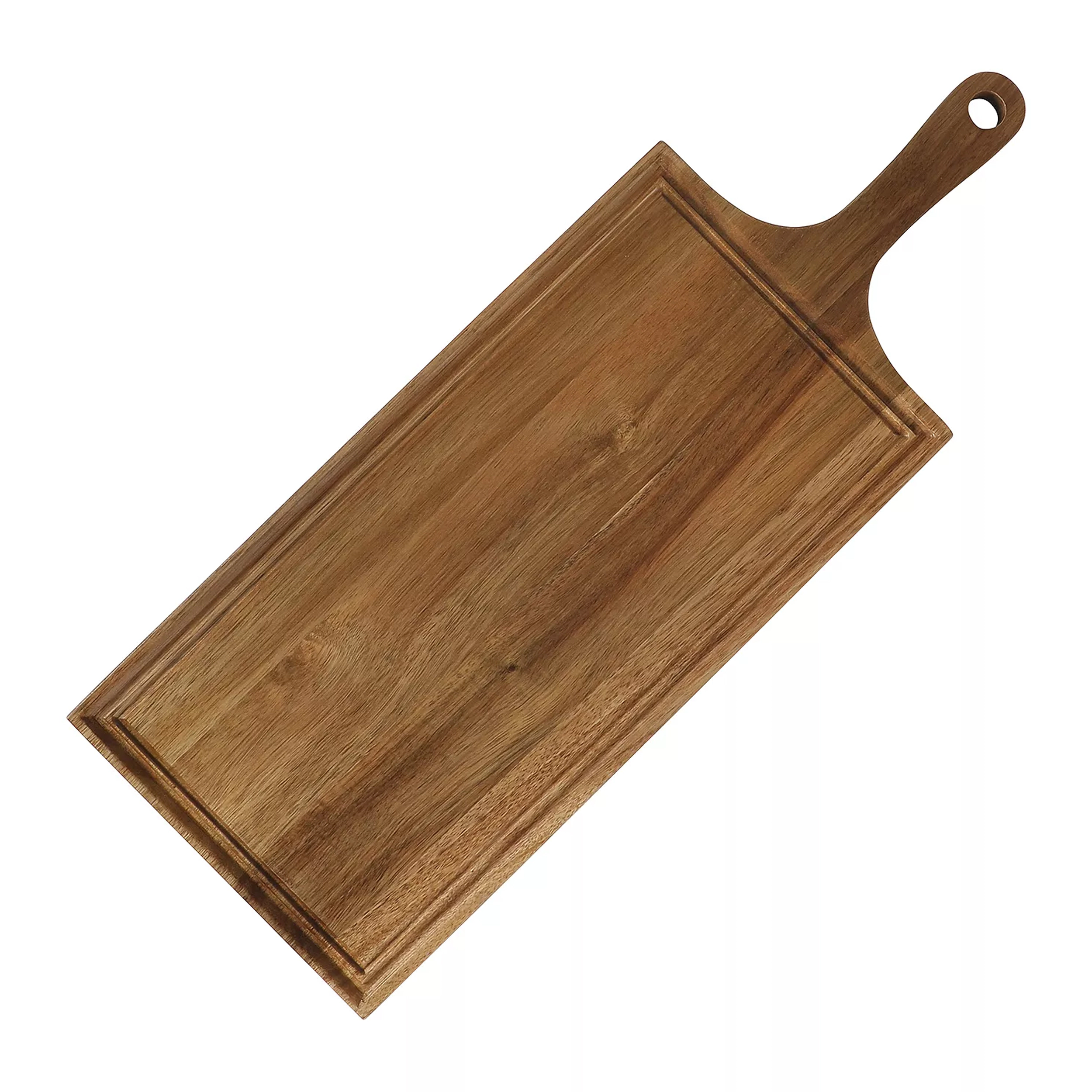 Martha Stewart Meadowhouse 20 x 7.5 Inch Acacia Wood Charcuterie Board in Brown