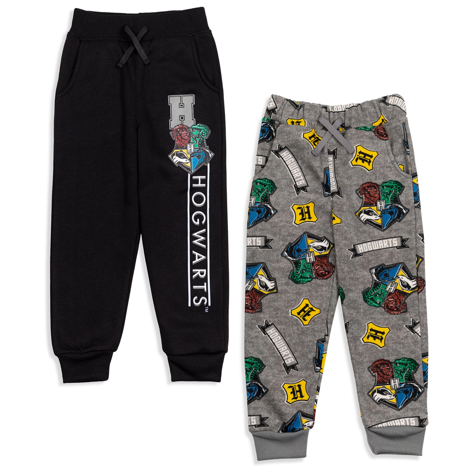 Harry Potter Boys' 2-Pack Fleece Jogger Pants