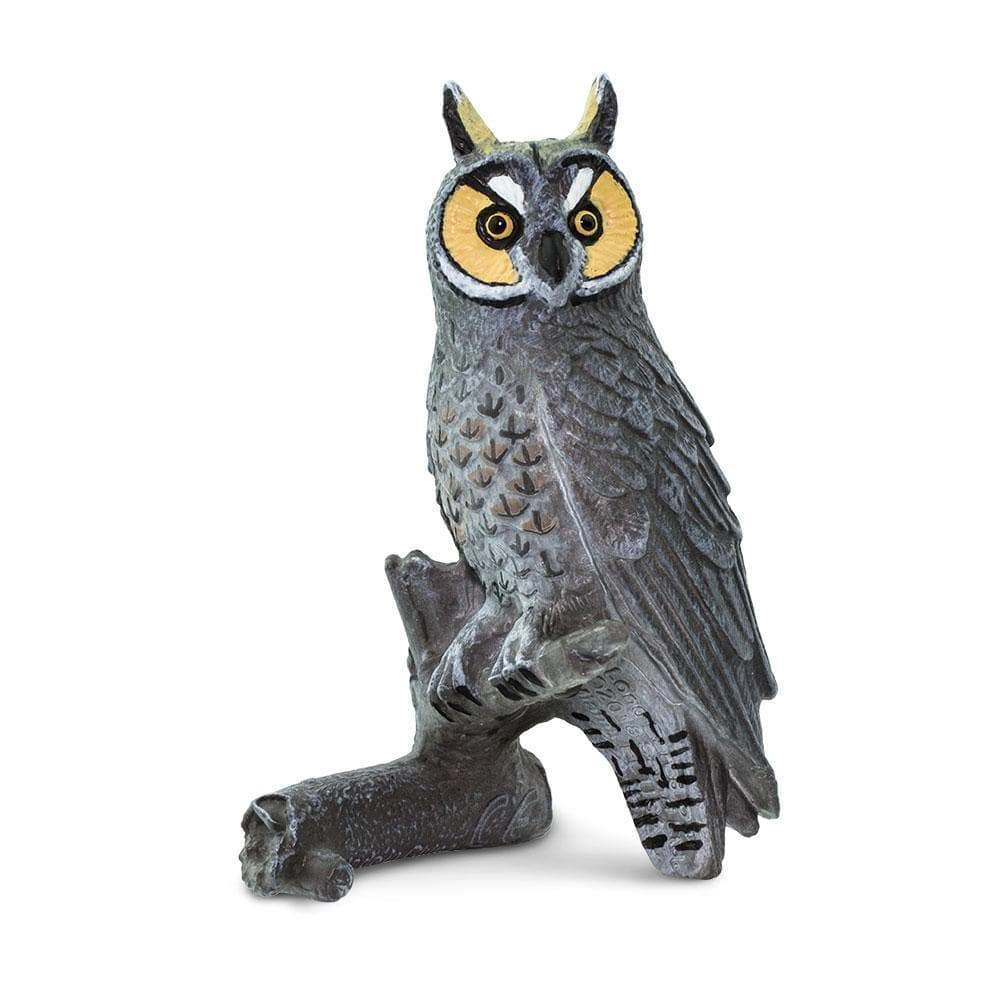 Safari Ltd. - Long Eared Owl Kids Toy Figure