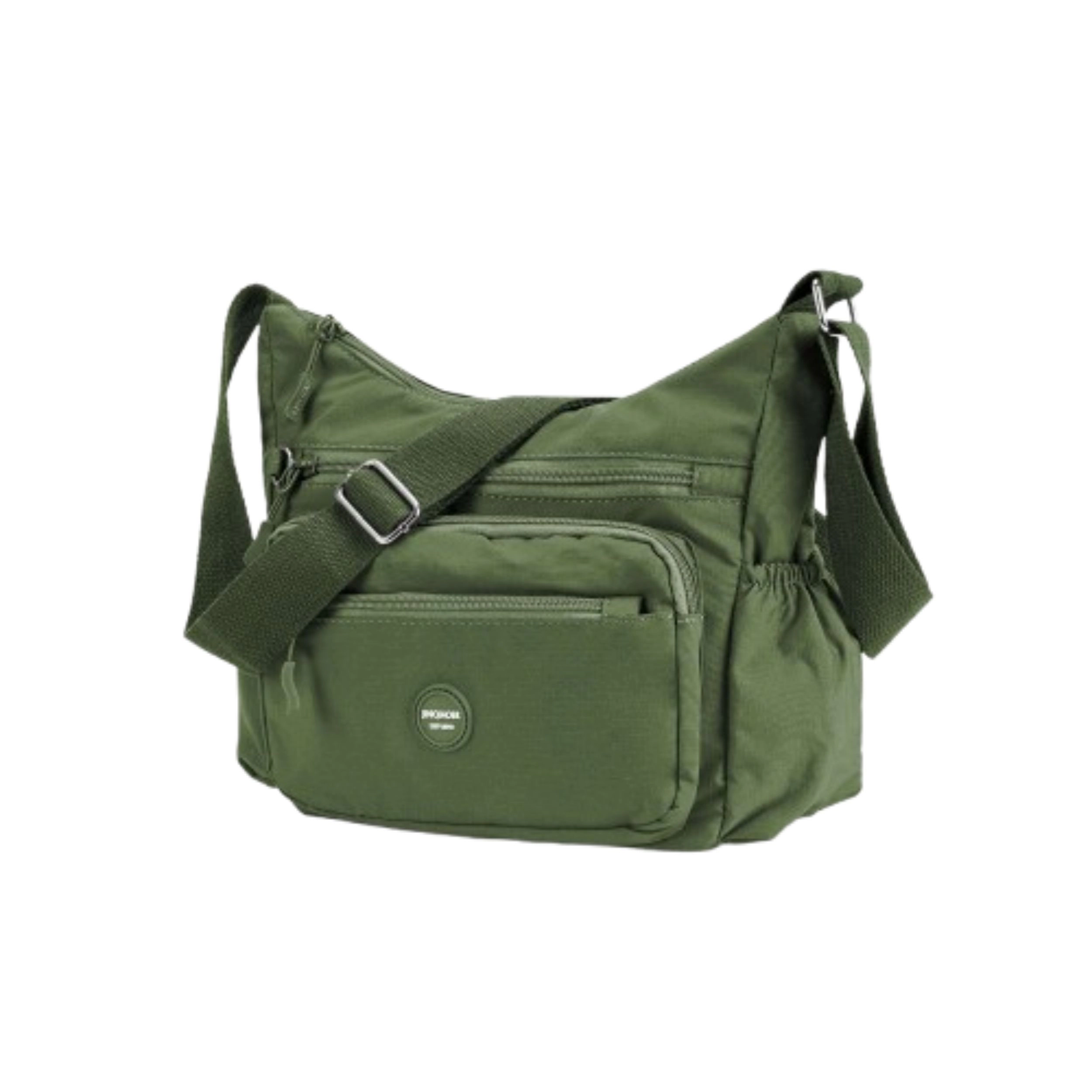 Home Collection Women’s Water Resistant Nylon Crossbody Bag with Multi Pockets