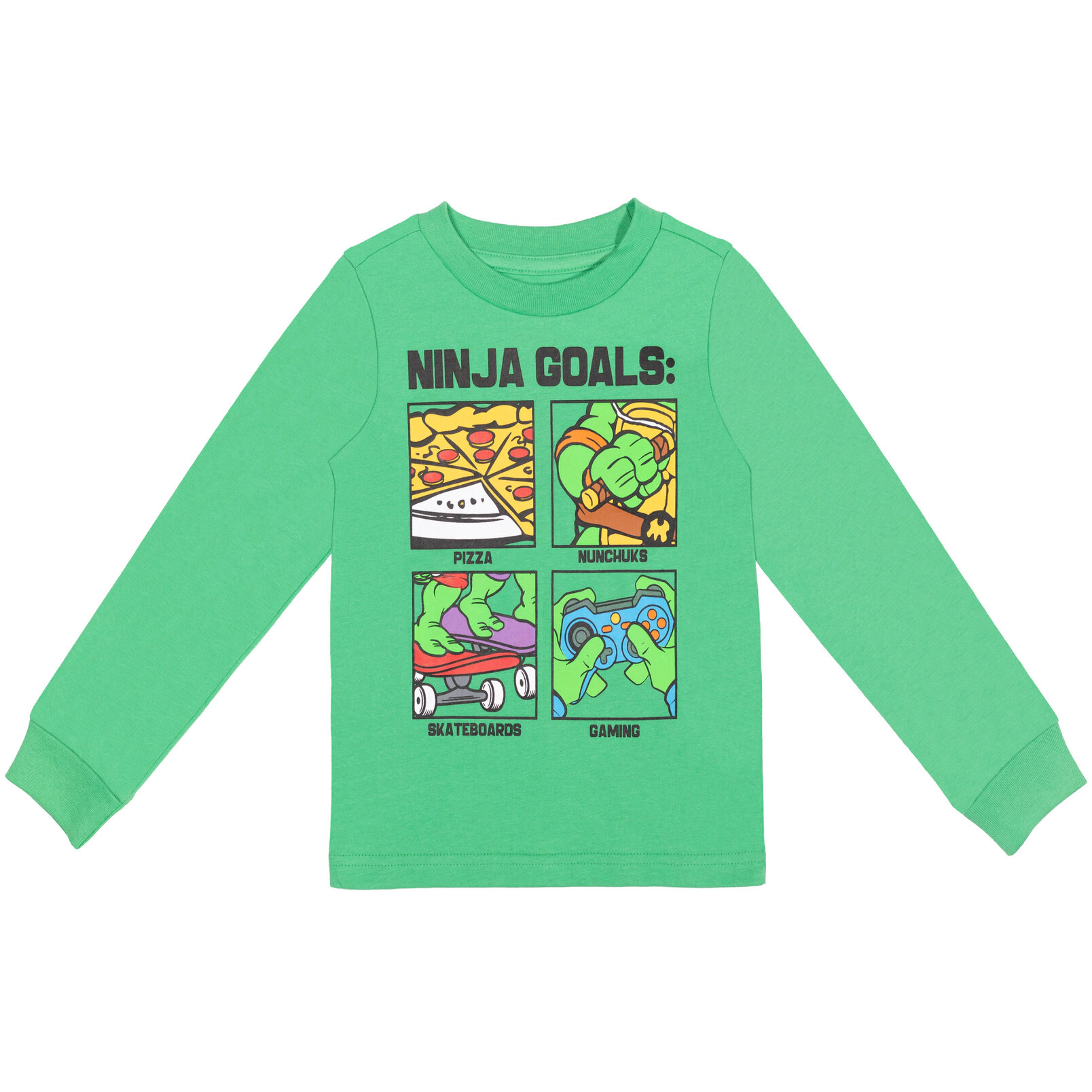 Nickelodeon Teenage Mutant Ninja Turtles Boys' 2-Pack Long Sleeve T-Shirts
