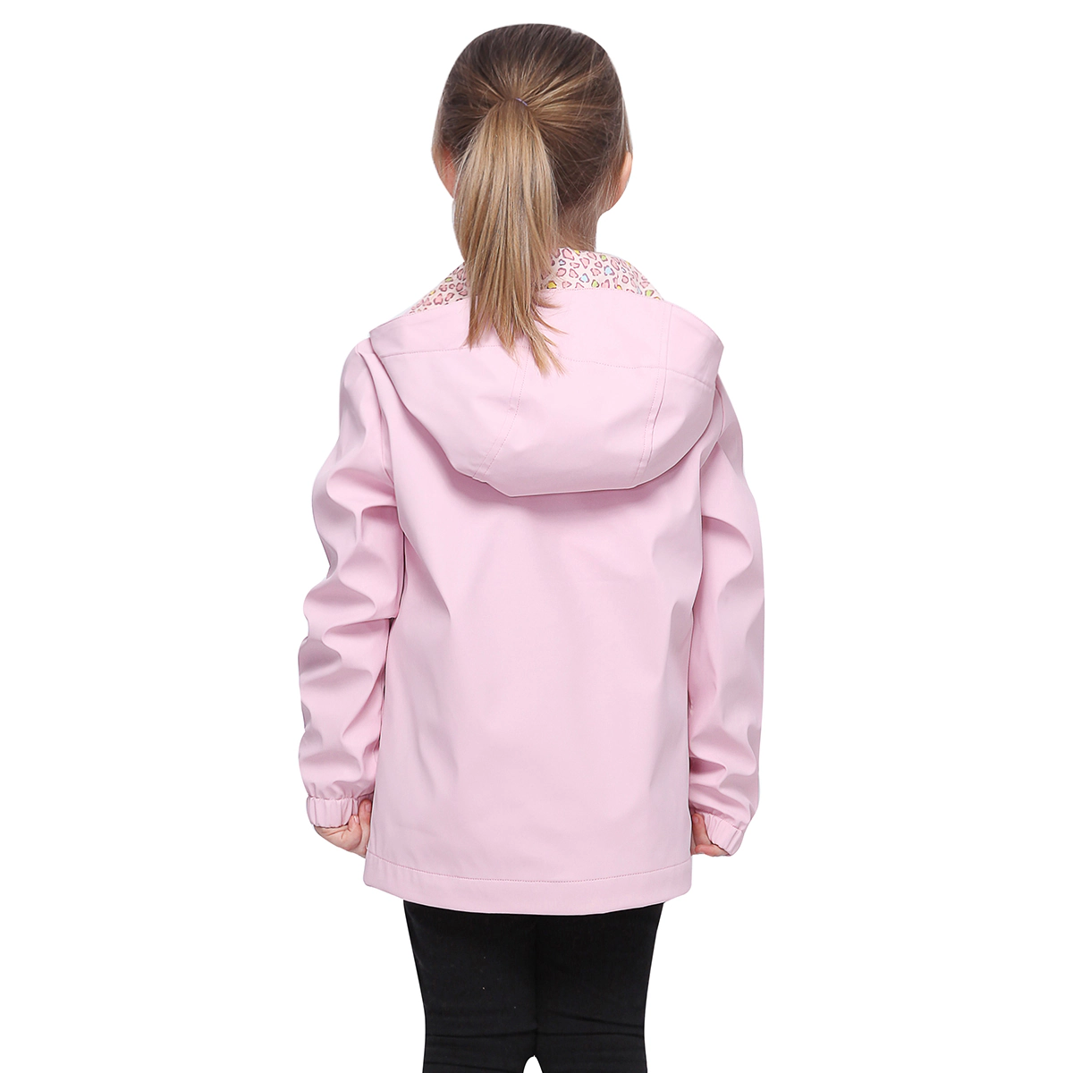 Rokka&Rolla Little & Big Kid Girls Waterproof Rain Jacket