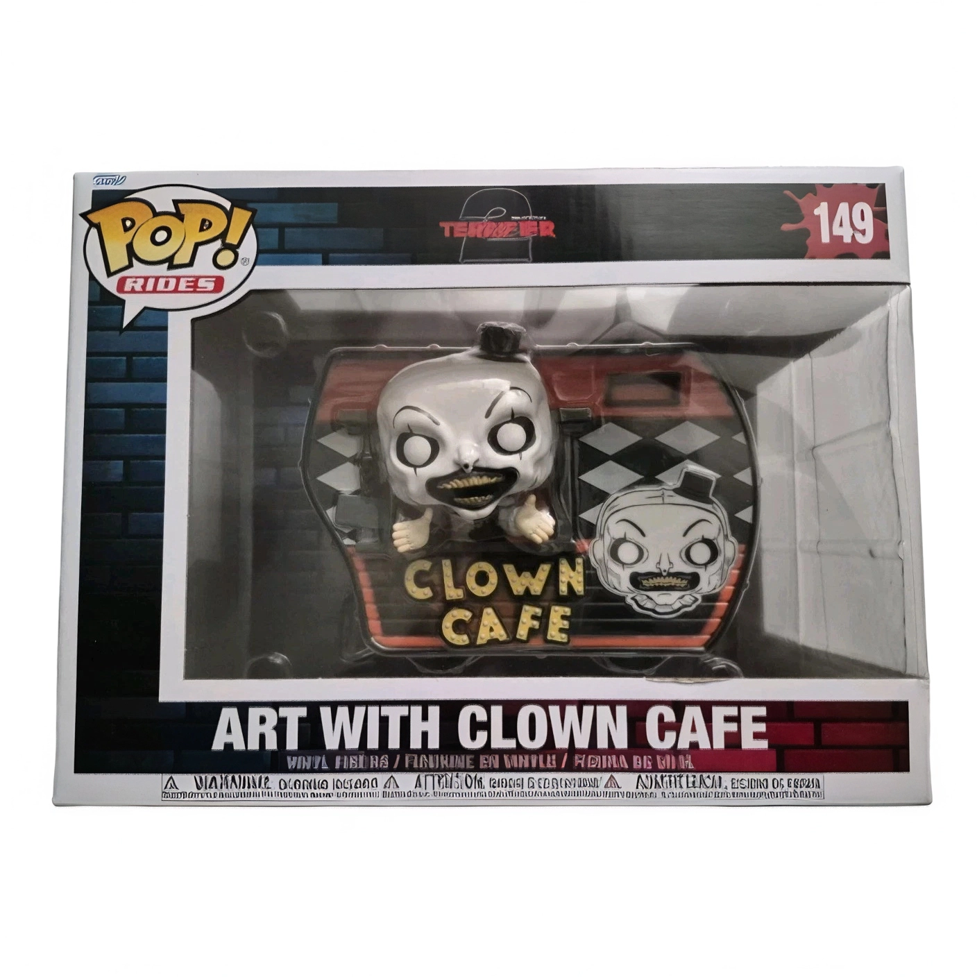 Funko Pop! Terrifier: Art with Clown Cafe #149