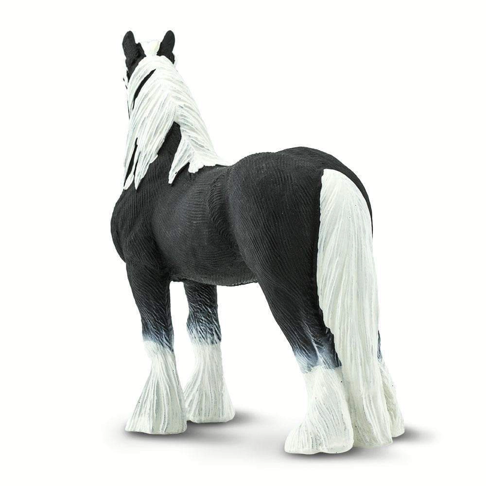 Safari Ltd. - Gypsy Vanner Horse Kids Toy Figure