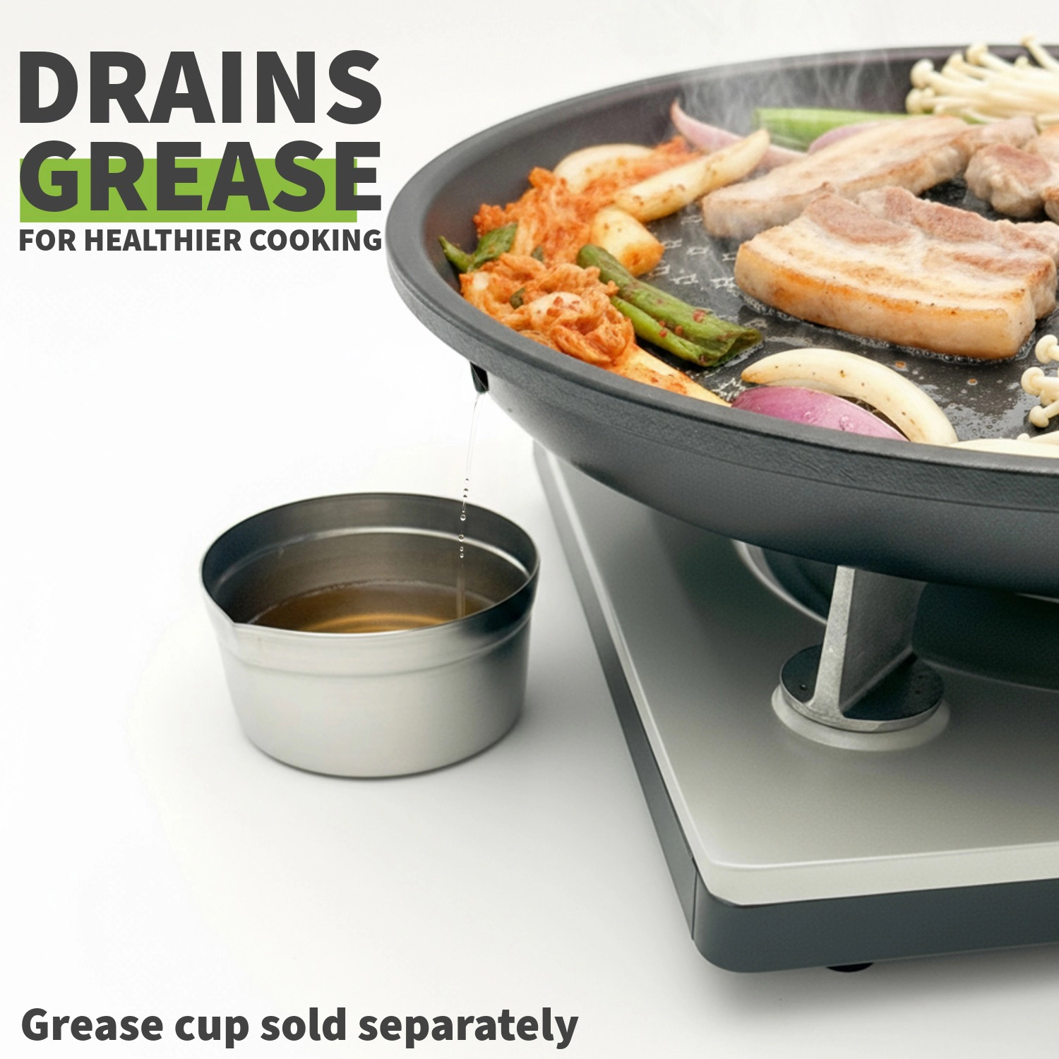 TECHEF Korean BBQ Non-Stick Grill Pan / Purple